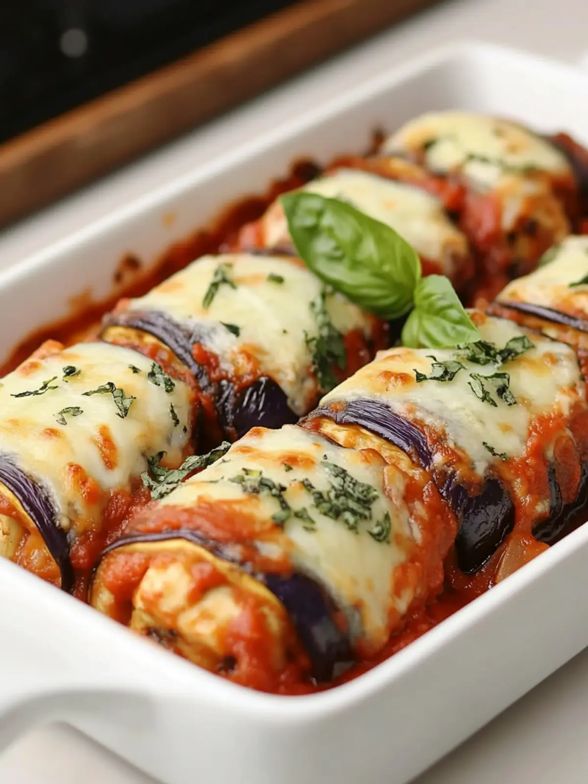 Healthy Eggplant Rollatini