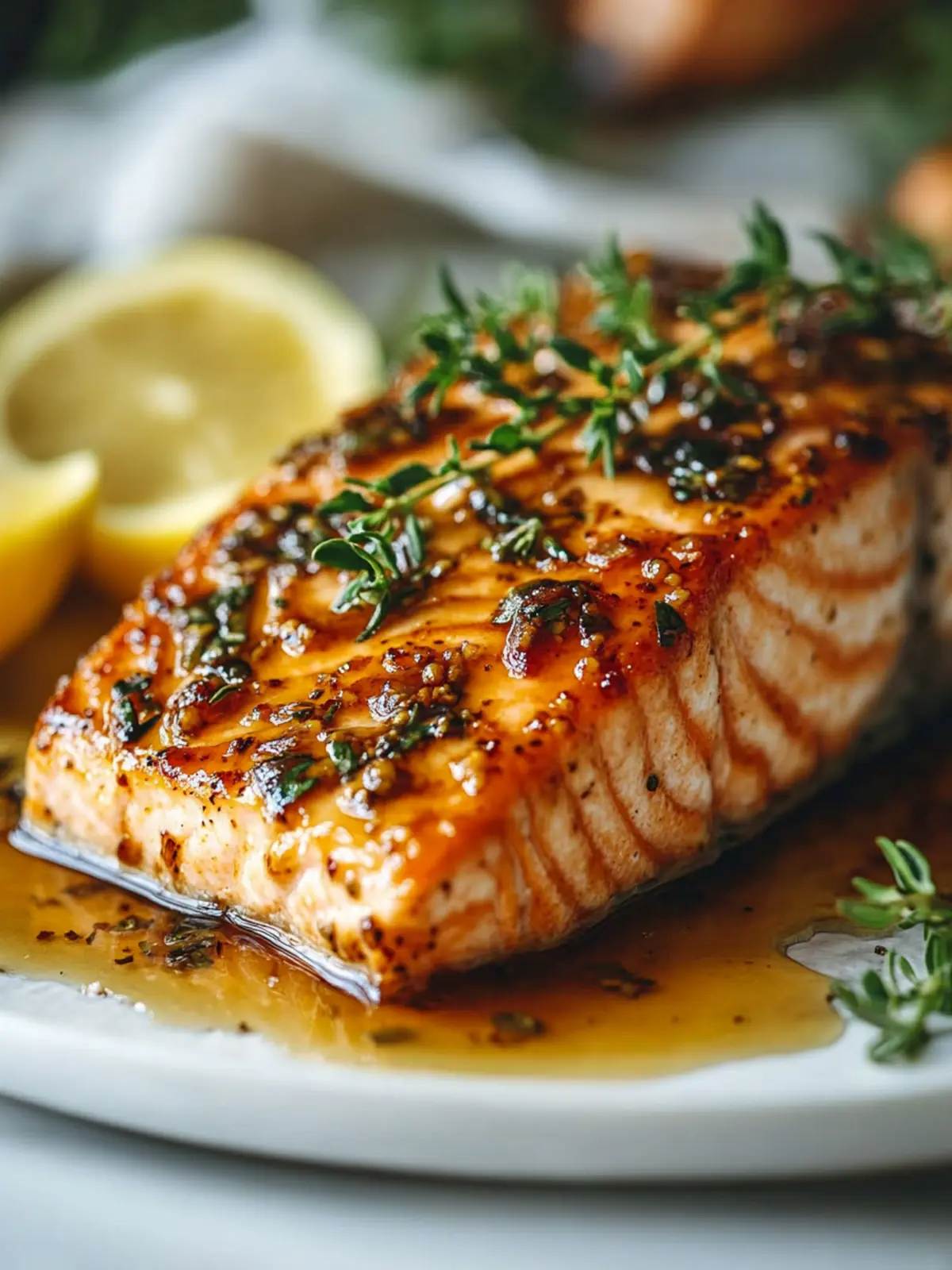 Oven-Baked Honey Mustard Salmon for a Quick Flavor Boost 4 Oven-Baked Honey Mustard Salmon