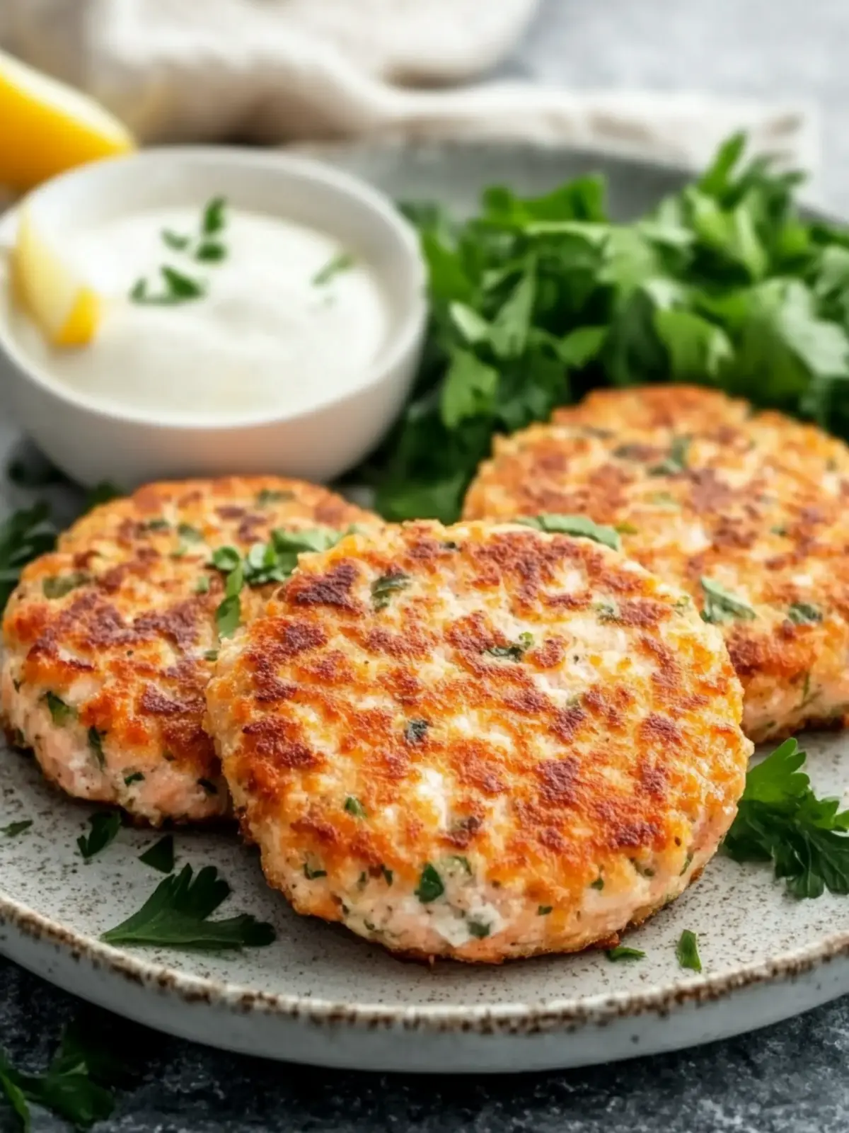 Air Fryer Salmon Patties