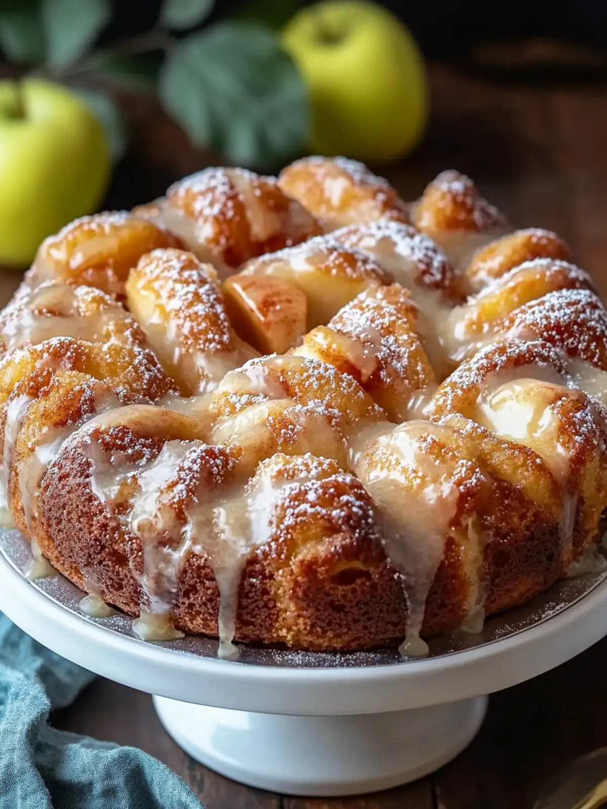 Irresistible Sweet Apple Fritter Cake for Cozy Fall Evenings 2 Sweet Apple Fritter Cake