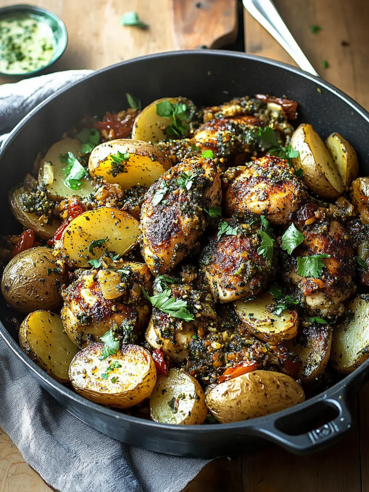 Crispy Za’atar Potatoes with Chicken for Flavor-Packed Nights 4 Crispy Za’atar Potatoes with Chicken
