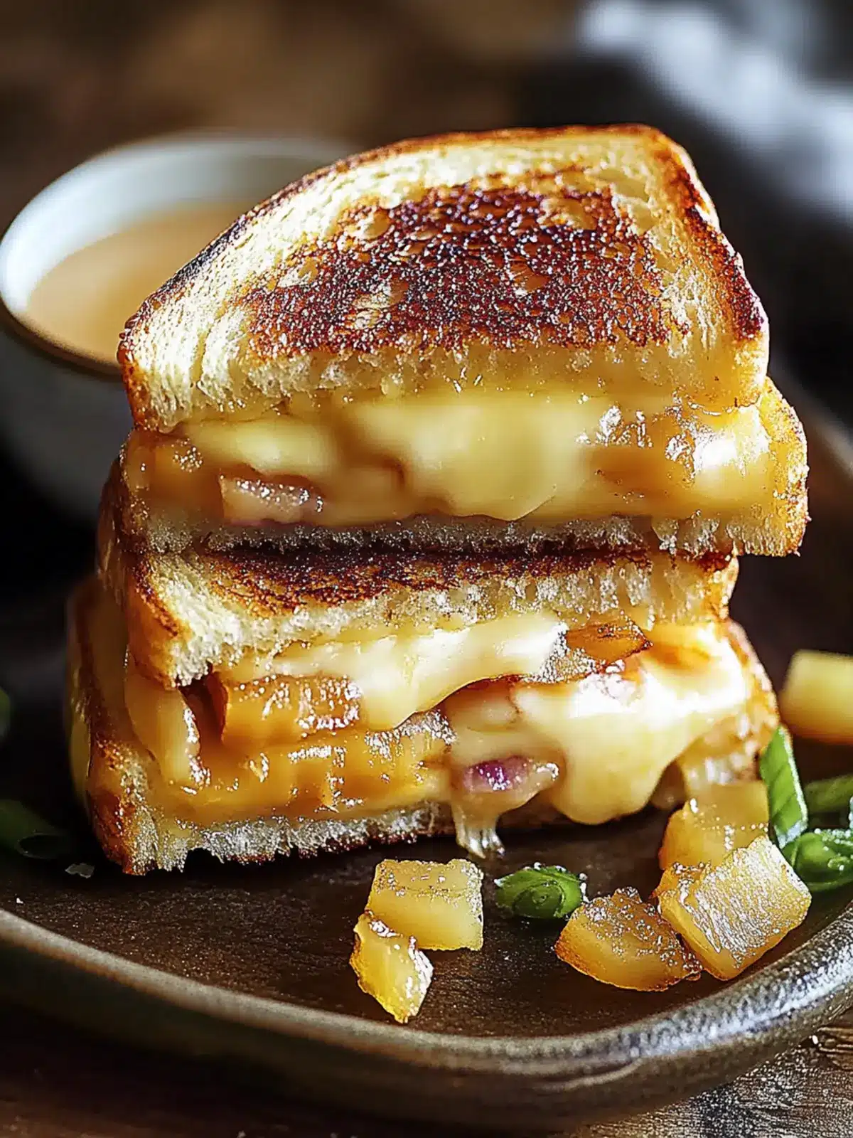 Hawaiian Roll Grilled Cheese: A Gooey Comfort You’ll Love 3 Hawaiian Roll Grilled Cheese