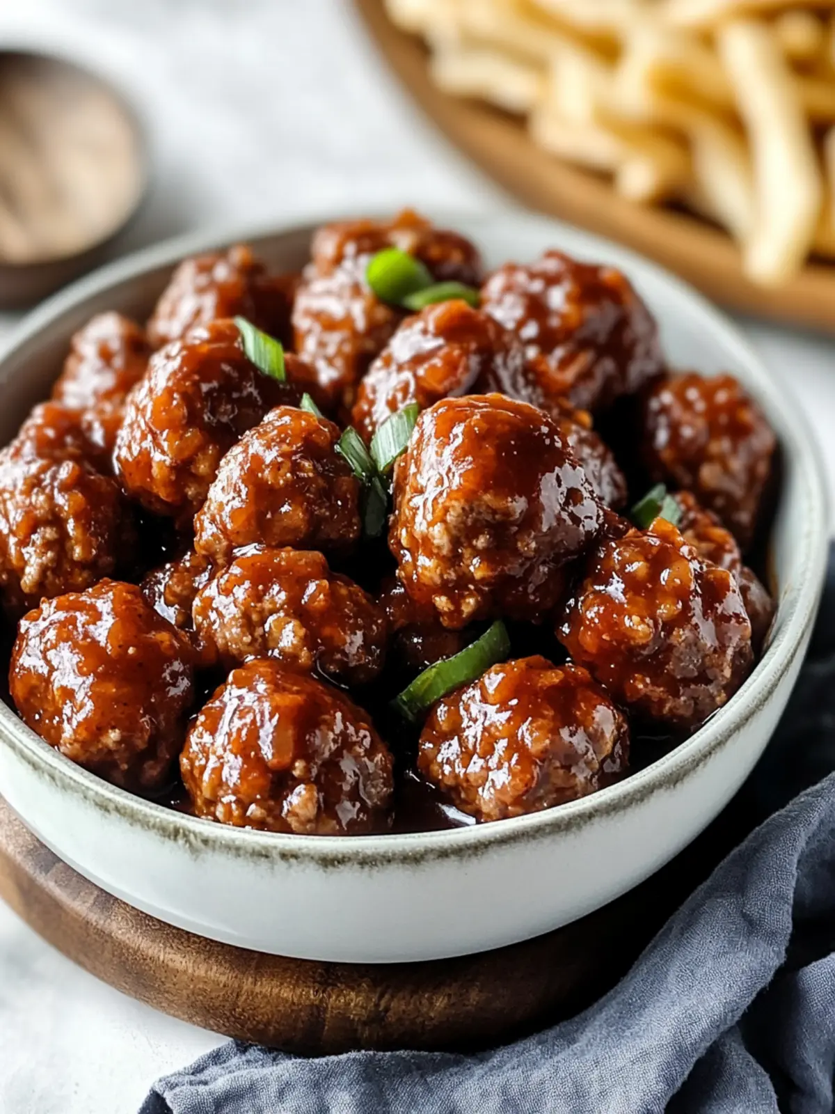 Sweet Chili Meatballs Crockpot