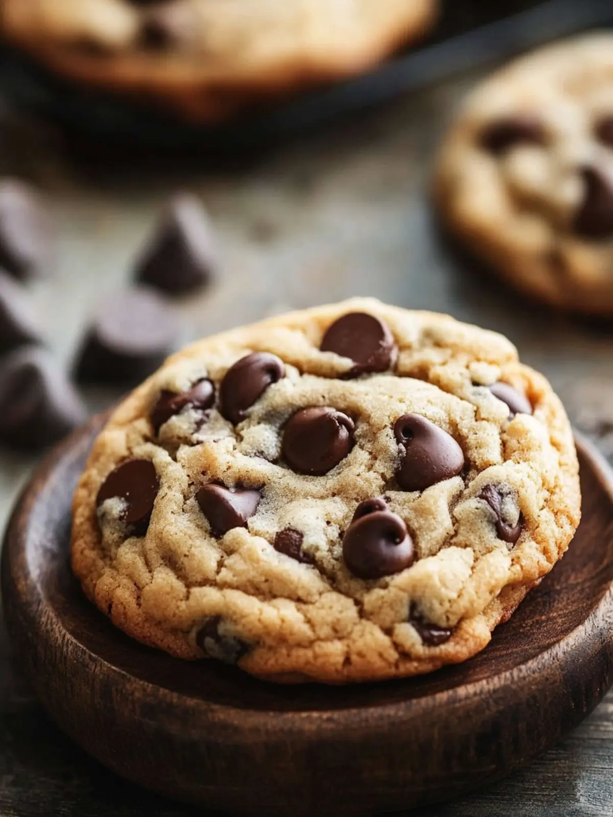 Fluffy Chocolate Chip Cookies