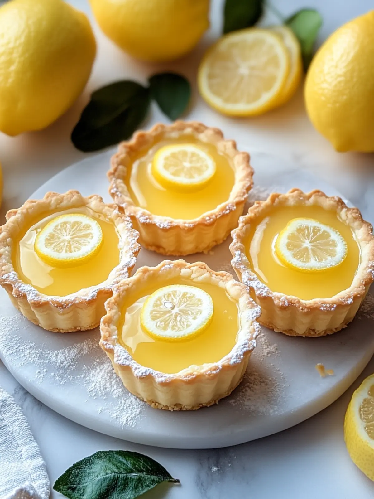 Mini Lemon Tart Magic – Easy Recipe for a Zesty Delight 5 Mini Lemon Tart