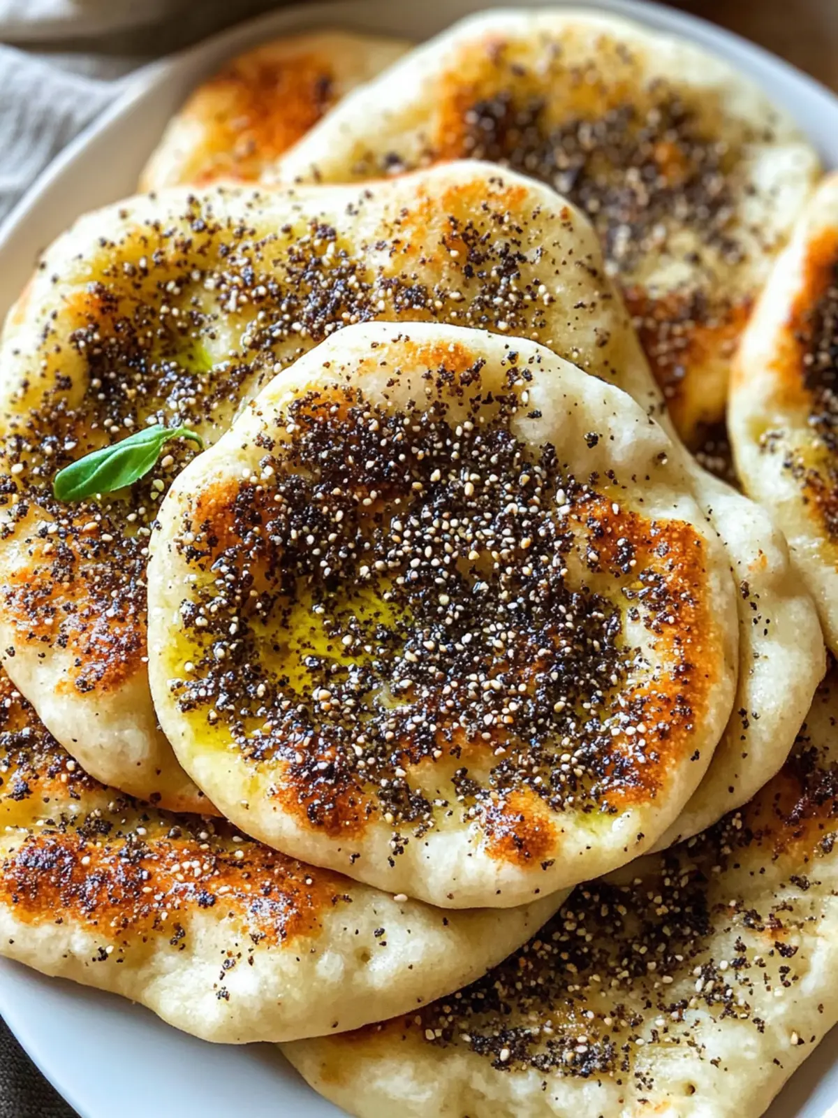 Heavenly Za’atar Flatbread with Olive Oil for Cozy Mornings 5 Za’atar Flatbread with Olive Oil