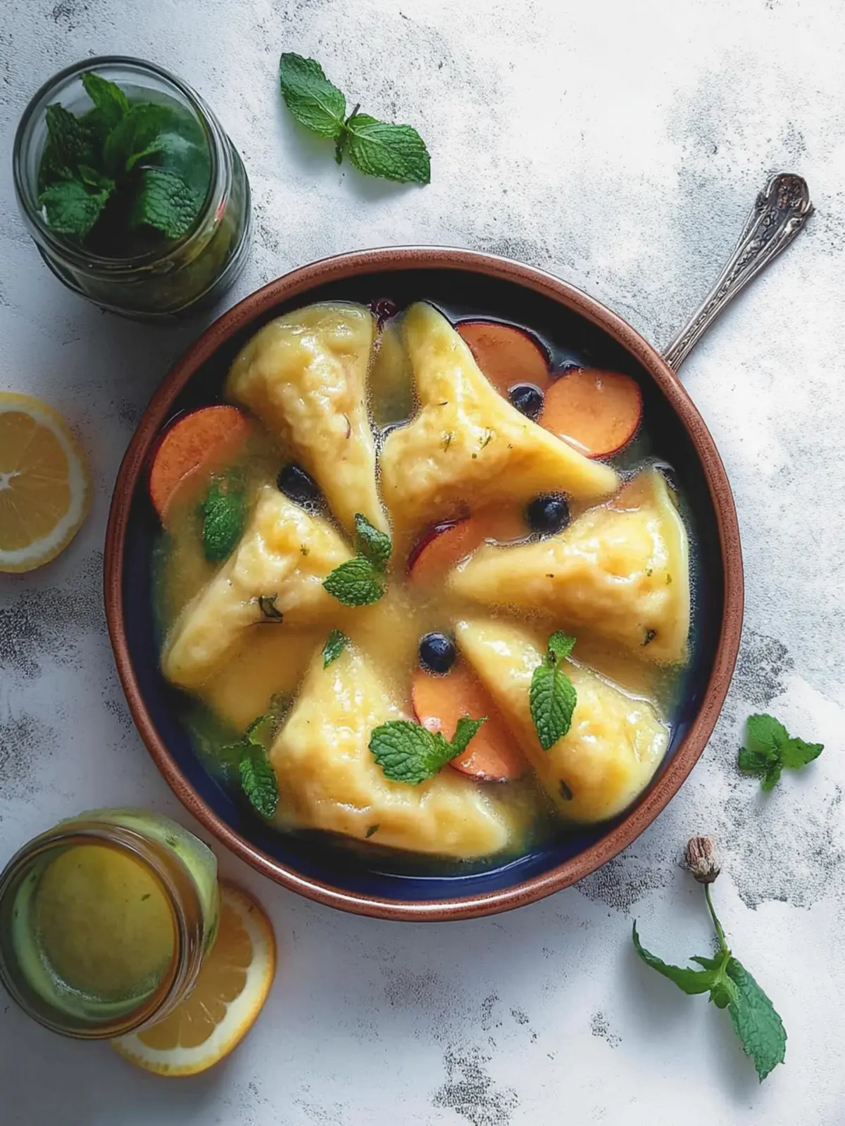 Comforting Kreplach Dumplings in Savory Broth to Savor 3 Kreplach