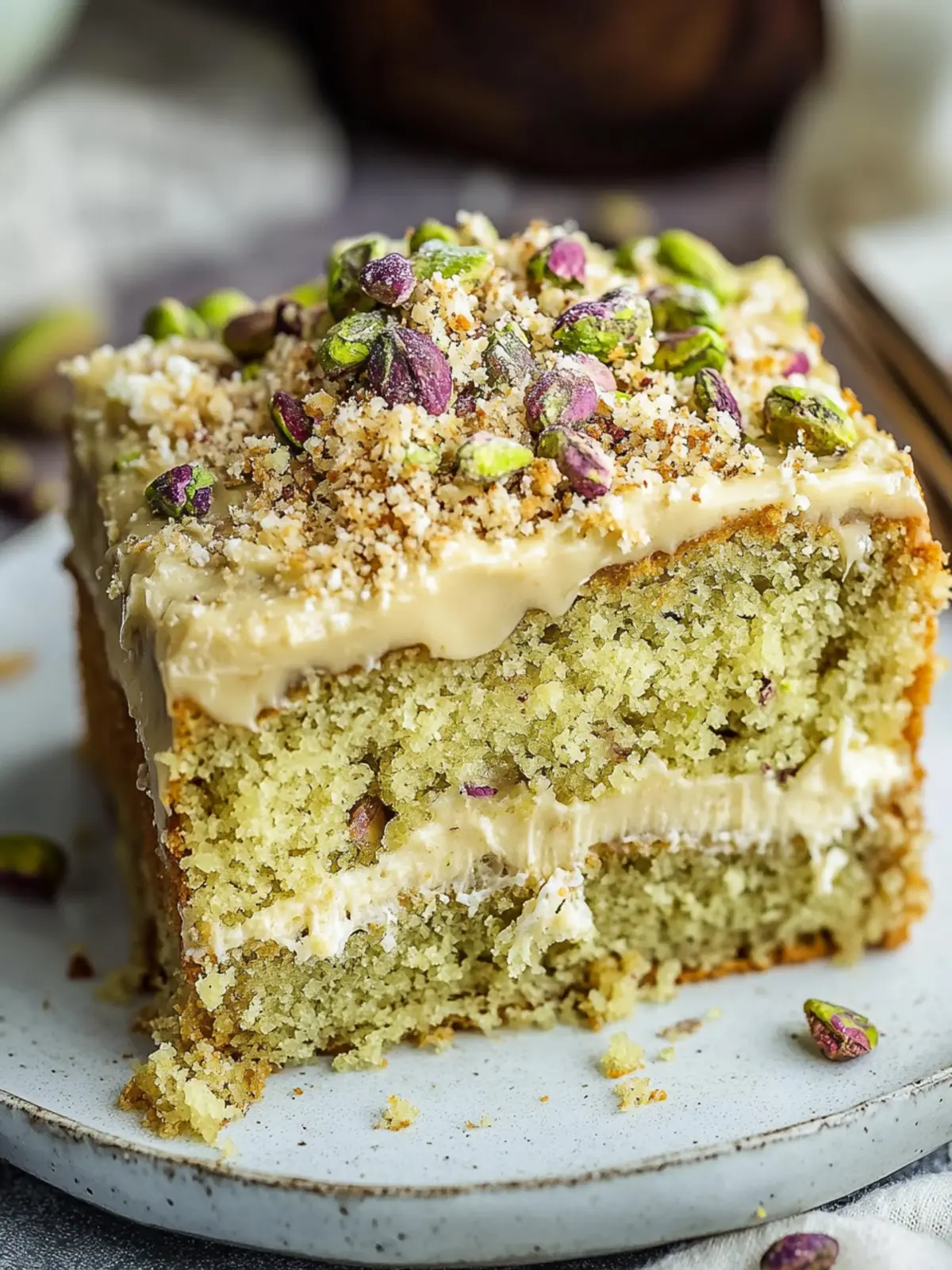 Moist Vegan Pistachio Coffee Cake to Wow Your Taste Buds 3 Vegan Pistachio Coffee Cake