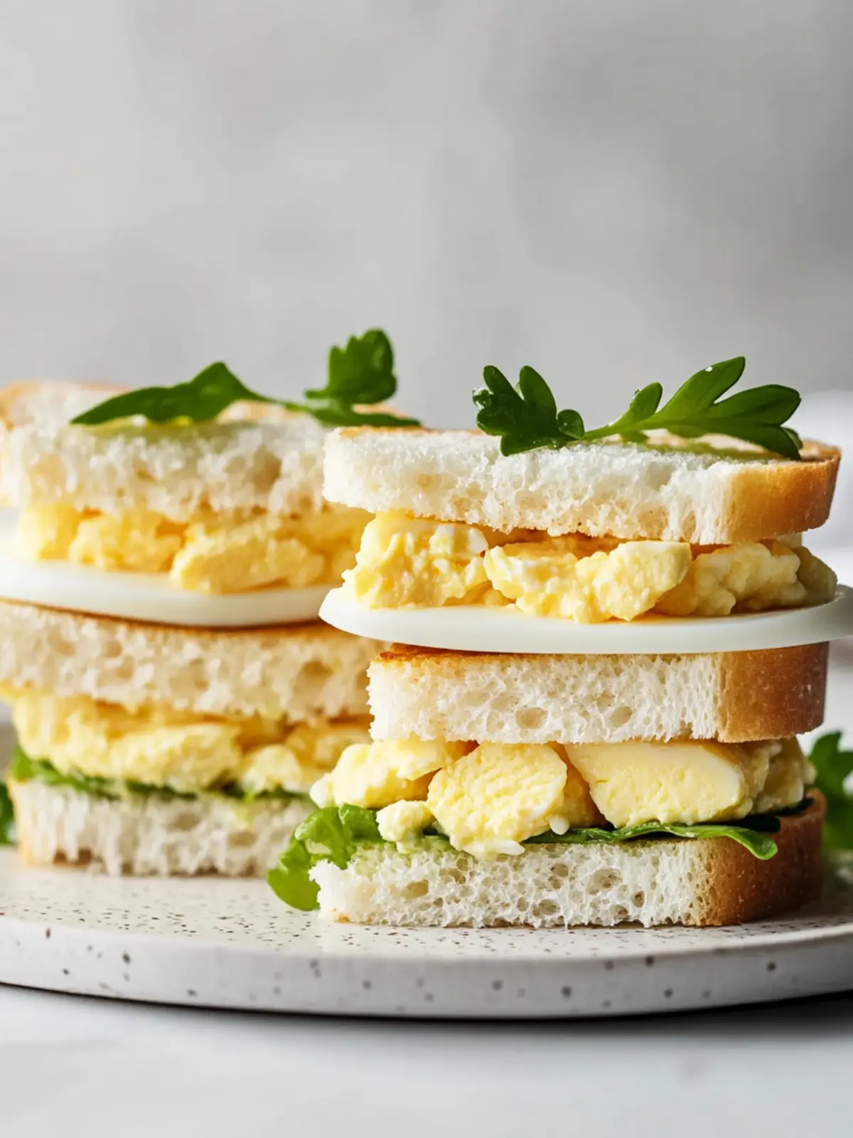 Delicious Egg Salad Tea Sandwiches Perfect for Any Gathering 4 Egg Salad Tea Sandwiches