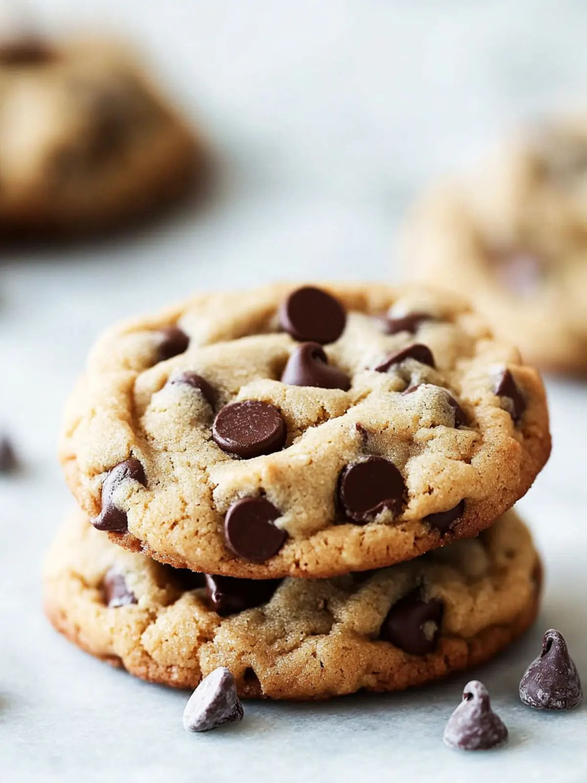Fluffy Chocolate Chip Cookies