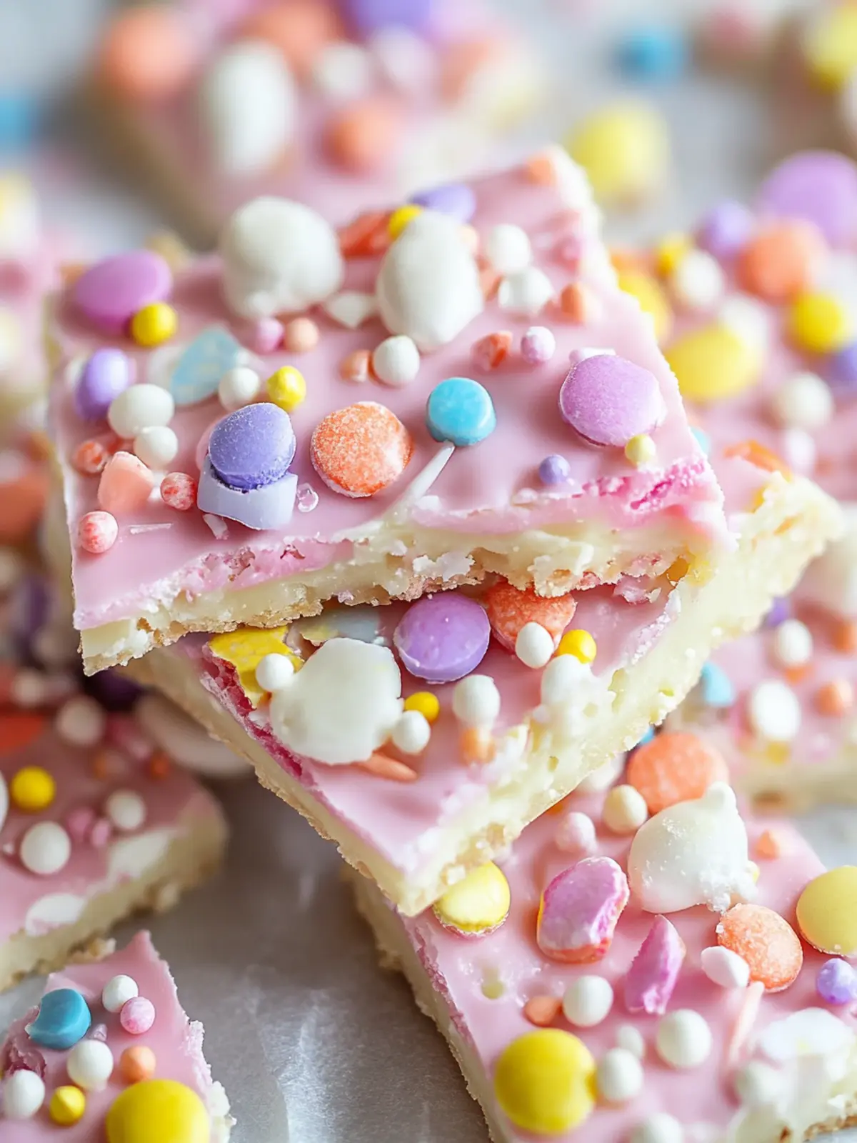 Delightful Easy Easter Bunny Bark: No-Bake Spring Fun 3 Easy Easter Bunny Bark
