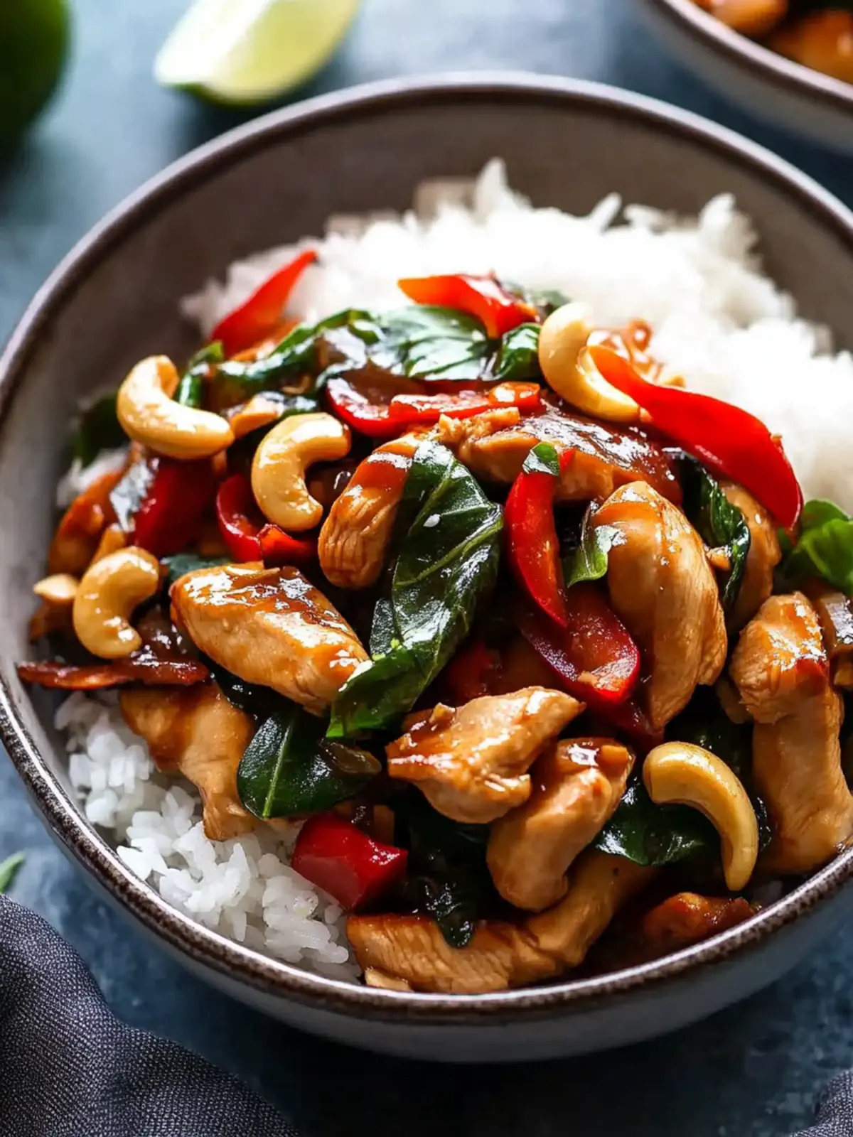 Quick and Flavorful Thai Cashew Chicken Stir Fry Delight 4 Thai Cashew Chicken Stir Fry
