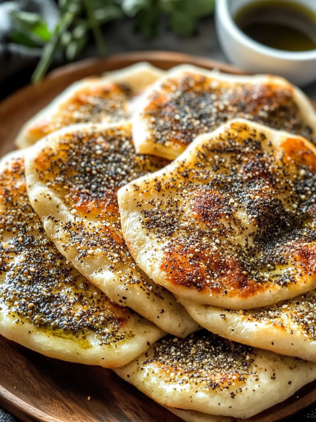 Heavenly Za’atar Flatbread with Olive Oil for Cozy Mornings 4 Za’atar Flatbread with Olive Oil