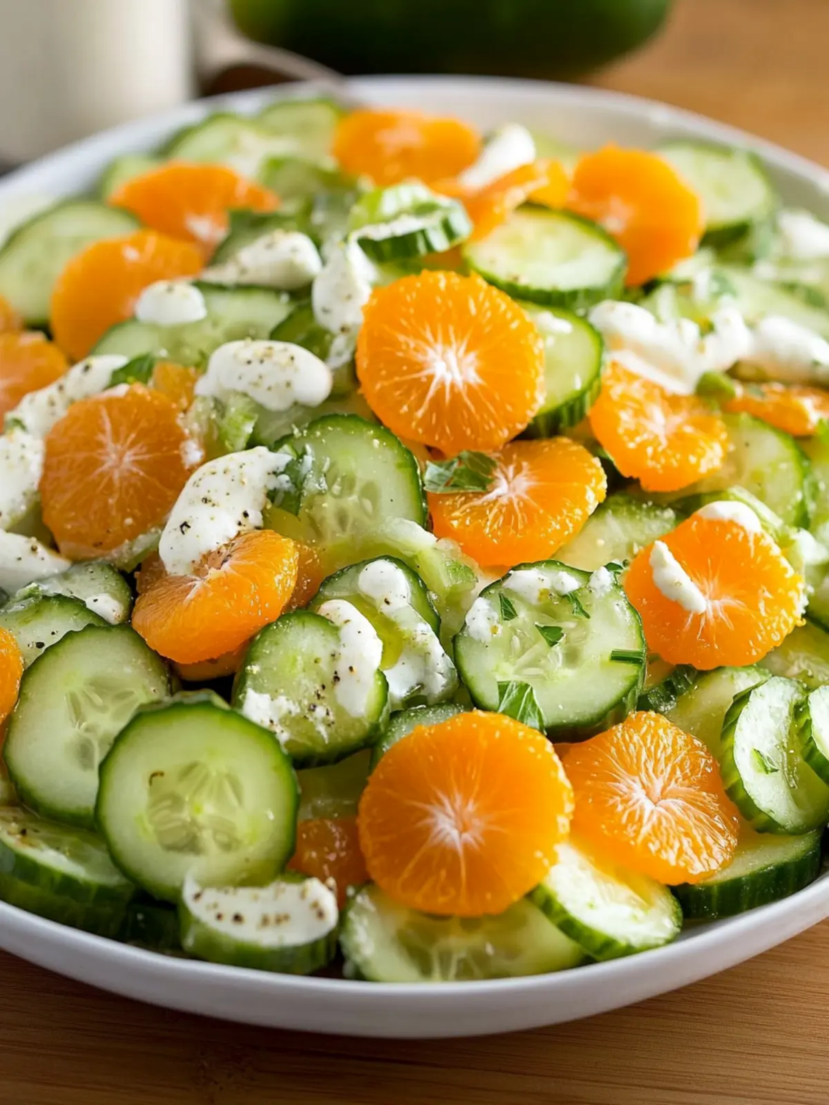 Irish Flag Clementine Cucumber Salad for a Festive Twist 3 Irish Flag Clementine Cucumber Salad