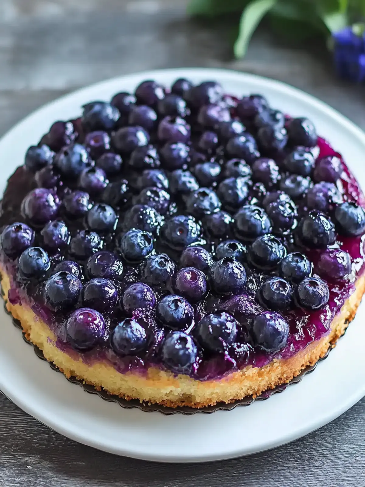 Homemade Blueberry Upside Down Cake for Cozy Gatherings 2 Homemade Blueberry Upside Down Cake