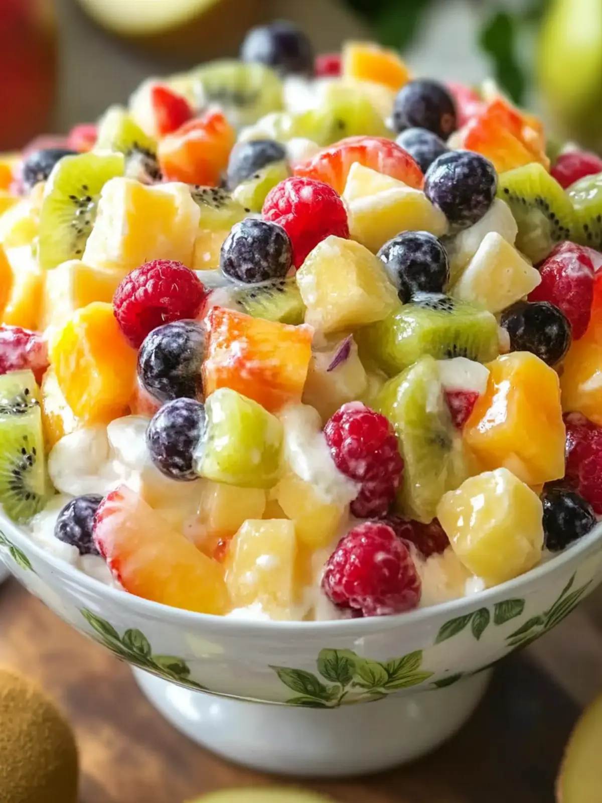 Irresistible Hawaiian Cheesecake Fruit Salad for Easy Delight 2 Hawaiian Cheesecake Fruit Salad