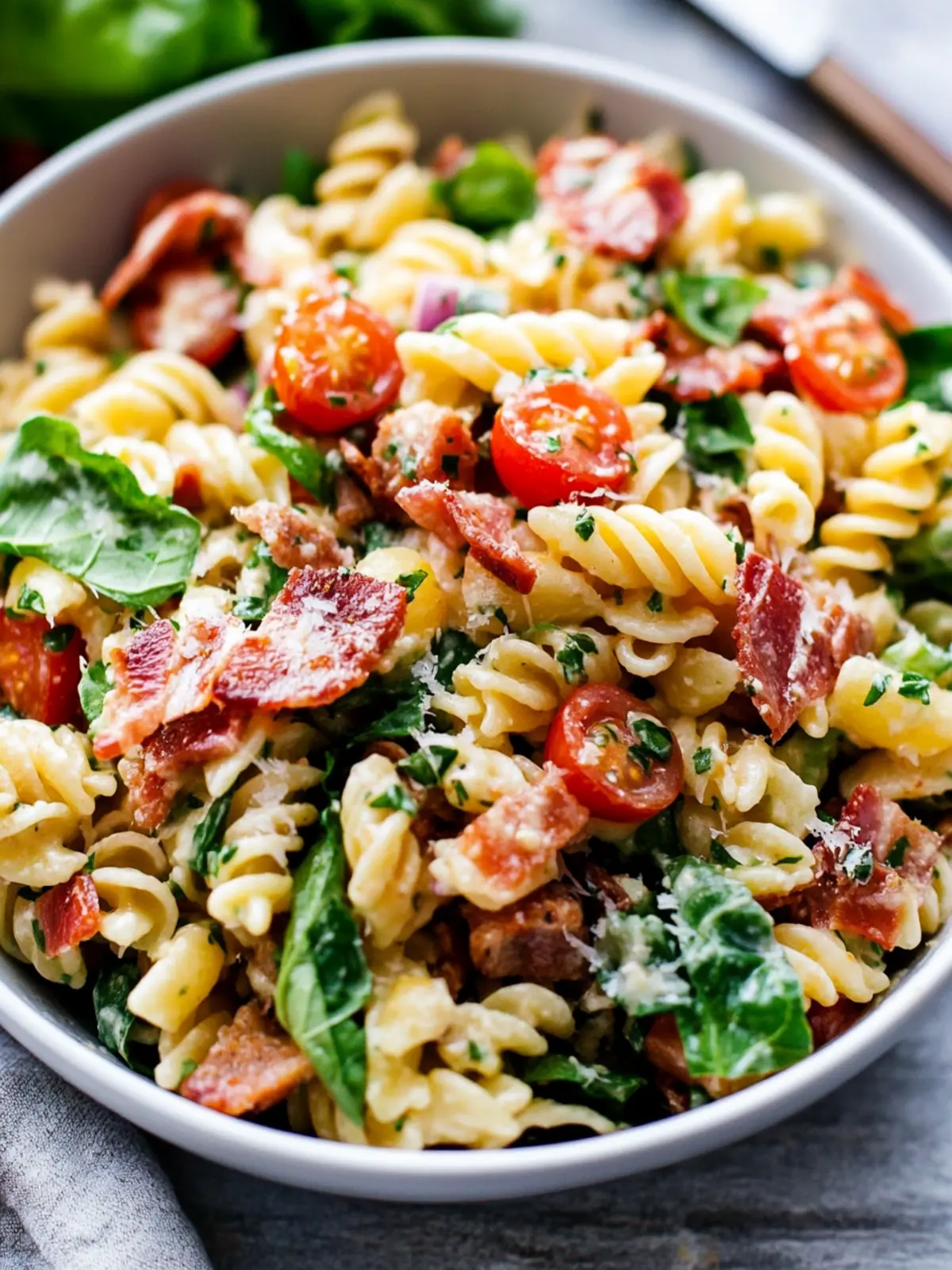 BLT Pasta Salad: A Fresh Twist for Your Summer Picnics 5 BLT Pasta Salad