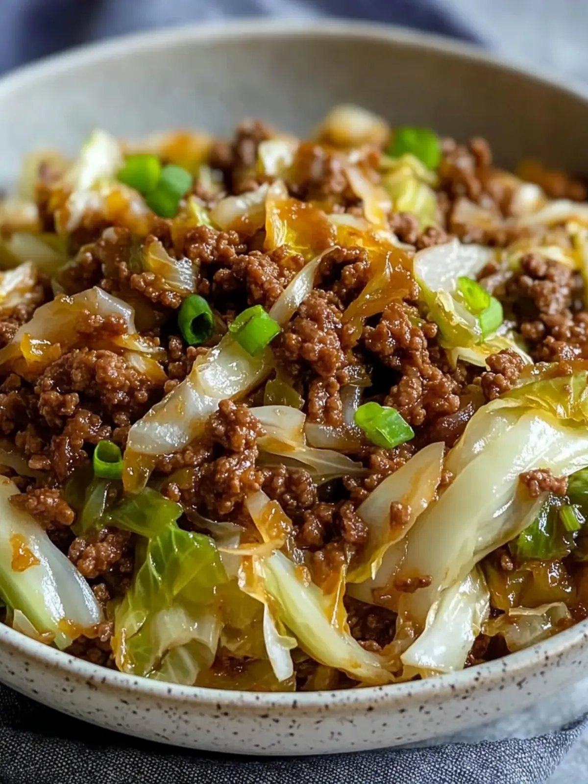 Delicious Low Carb Mongolian Ground Beef Cabbage in 30 Minutes 2 Low Carb Mongolian Ground Beef Cabbage