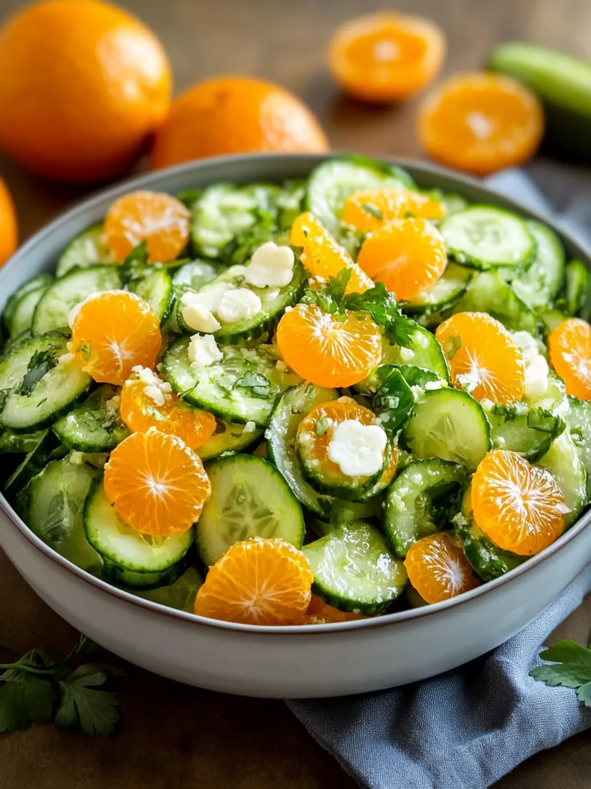 Irish Flag Clementine Cucumber Salad for a Festive Twist 2 Irish Flag Clementine Cucumber Salad
