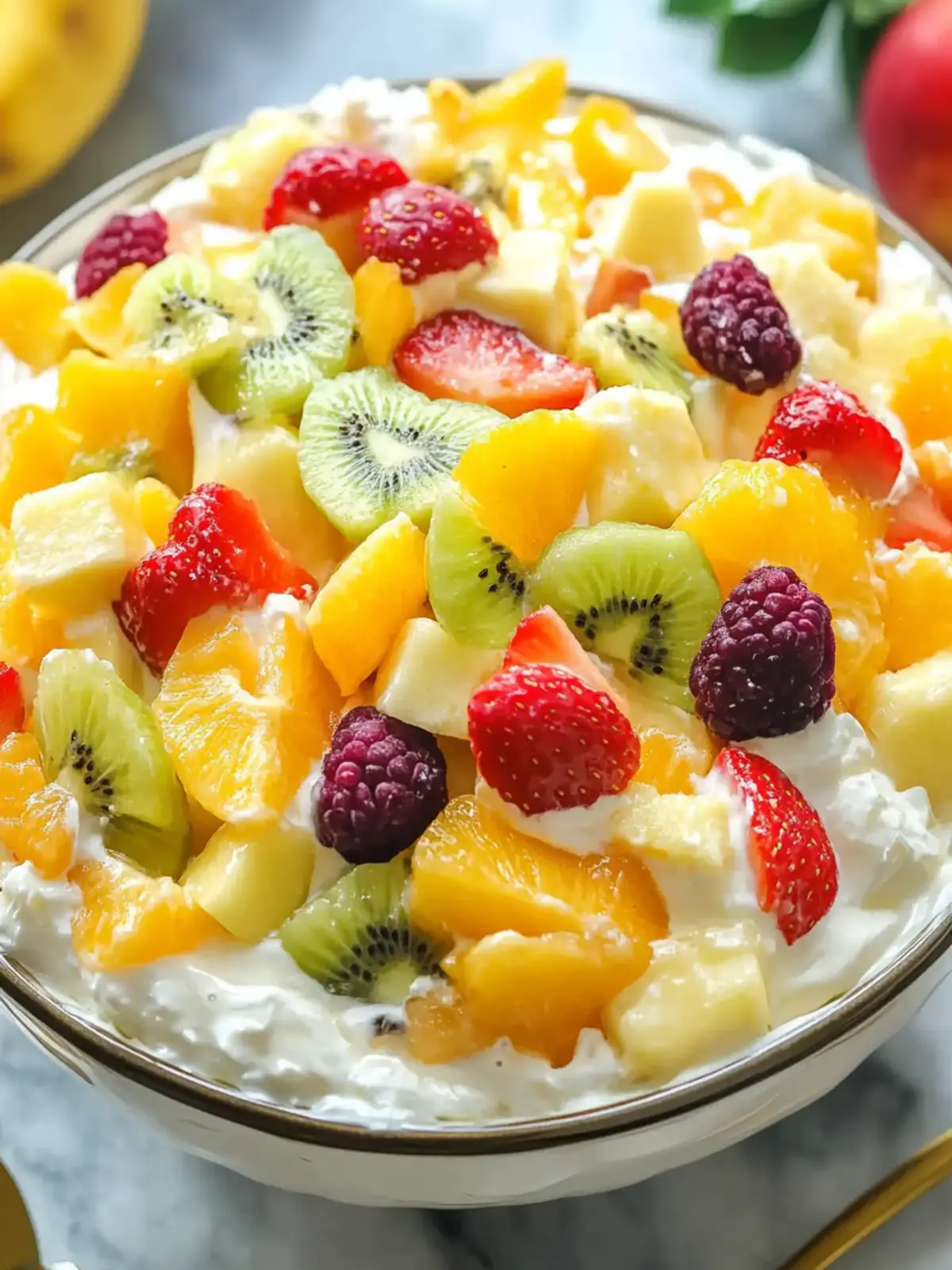 Irresistible Hawaiian Cheesecake Fruit Salad for Easy Delight 5 Hawaiian Cheesecake Fruit Salad