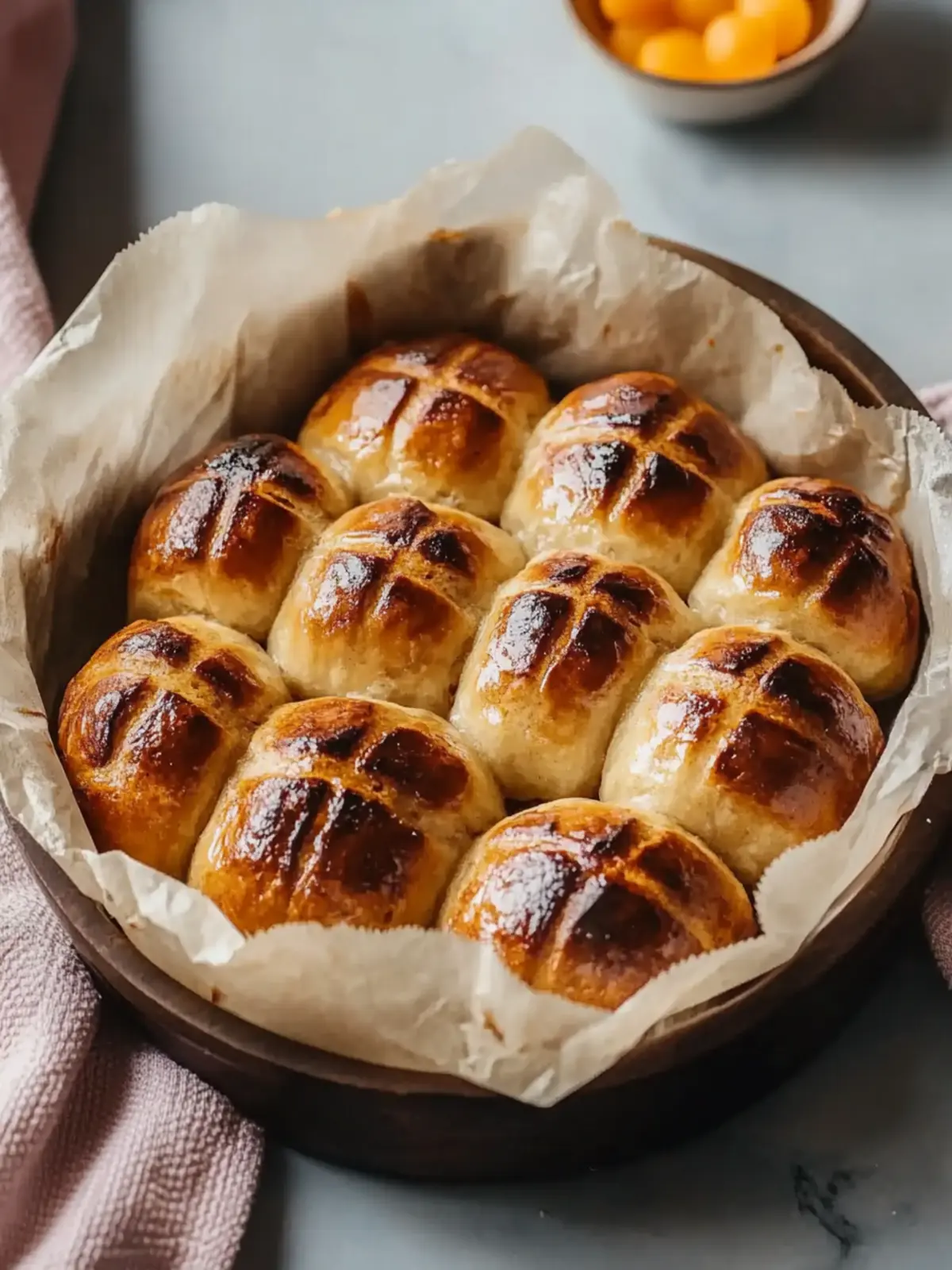 Fluffy Gluten Free Hot Cross Buns