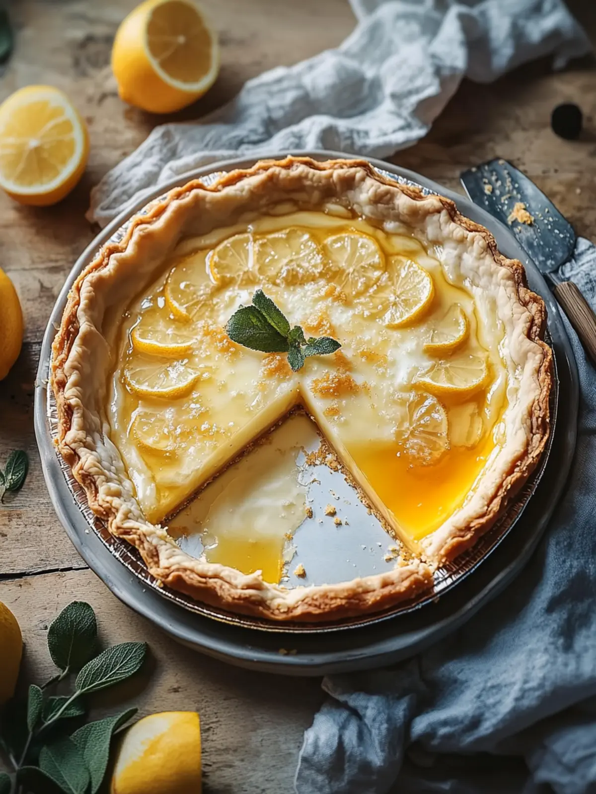 Golden Greek Honey Pie A Simple Slice of Heaven 2 Golden Greek Honey Pie