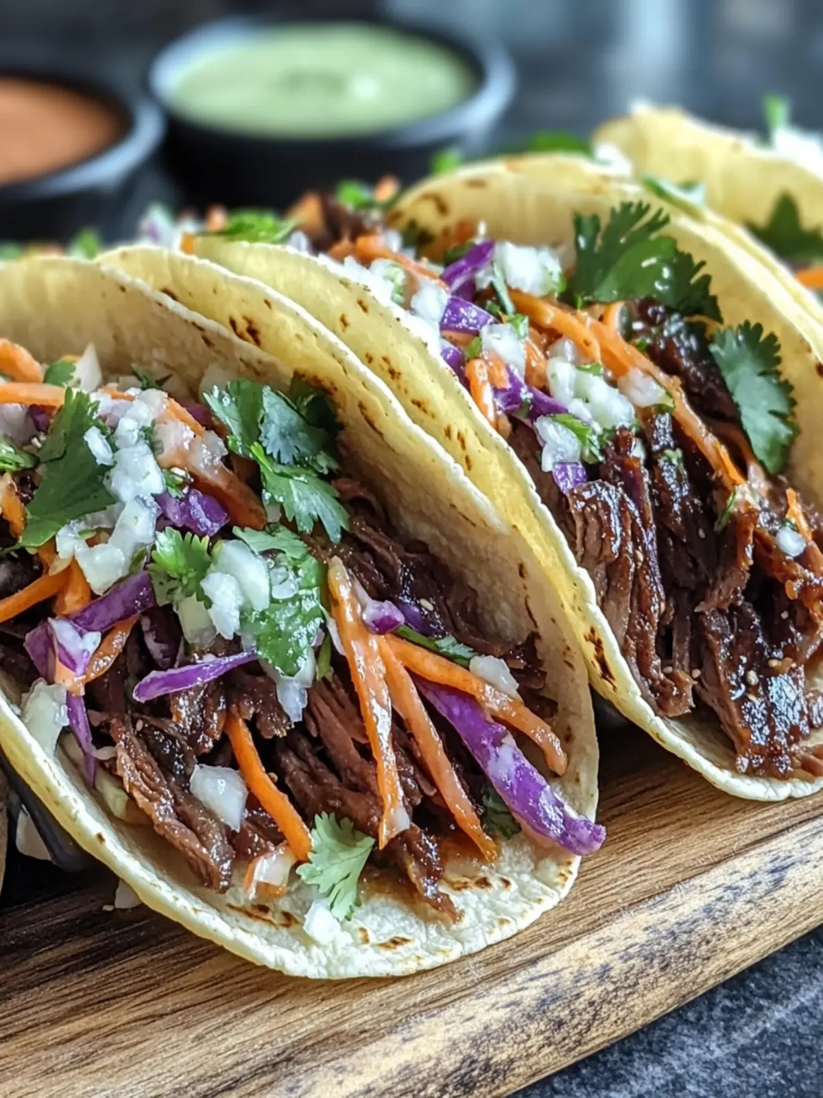 Ultimate Korean Beef Tacos with Gochujang Slaw – Deliciously Easy
