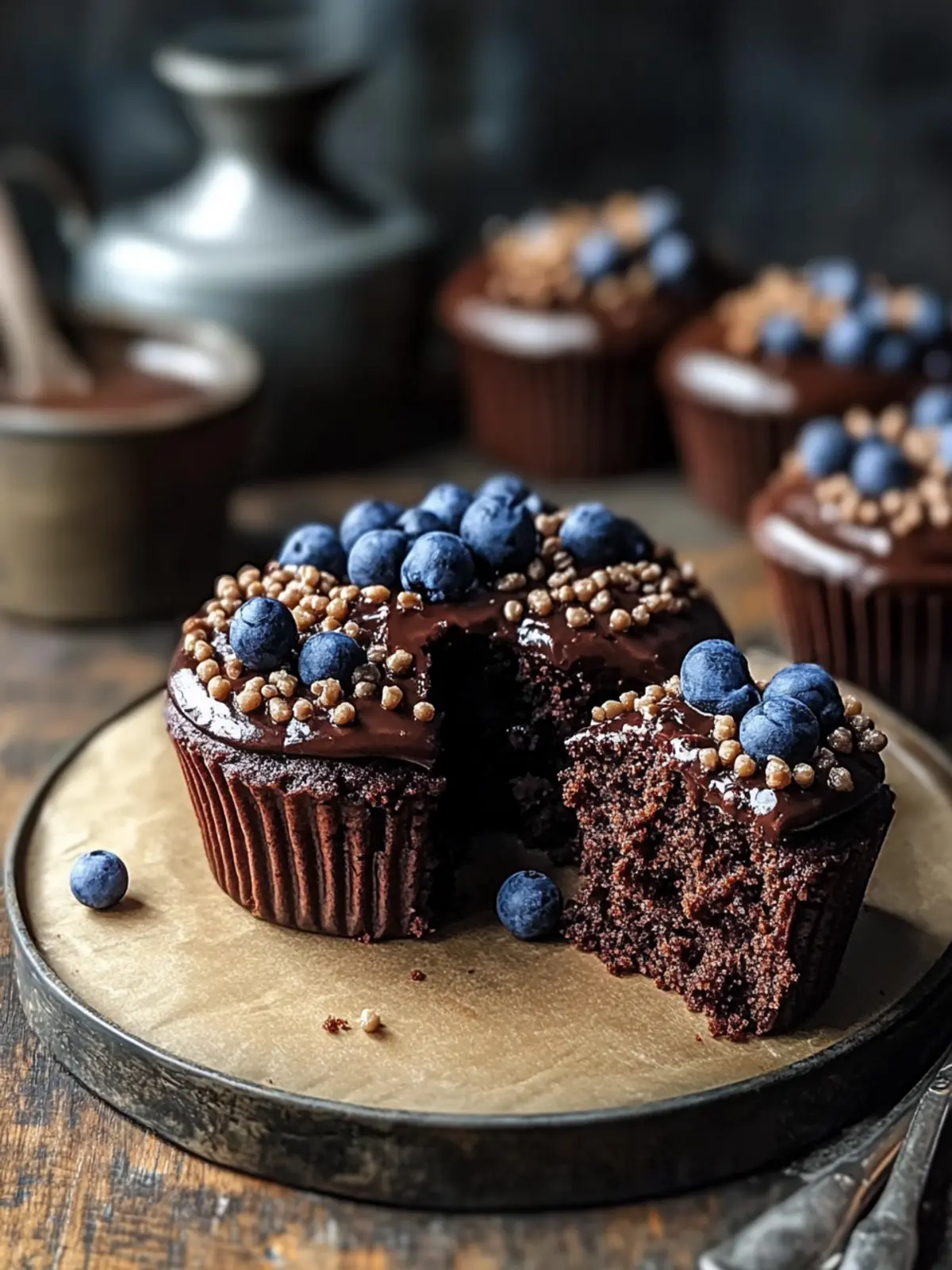Delicious Chocolate Crispy Cakes You Can Make in 10 Minutes 4 Chocolate Crispy Cakes