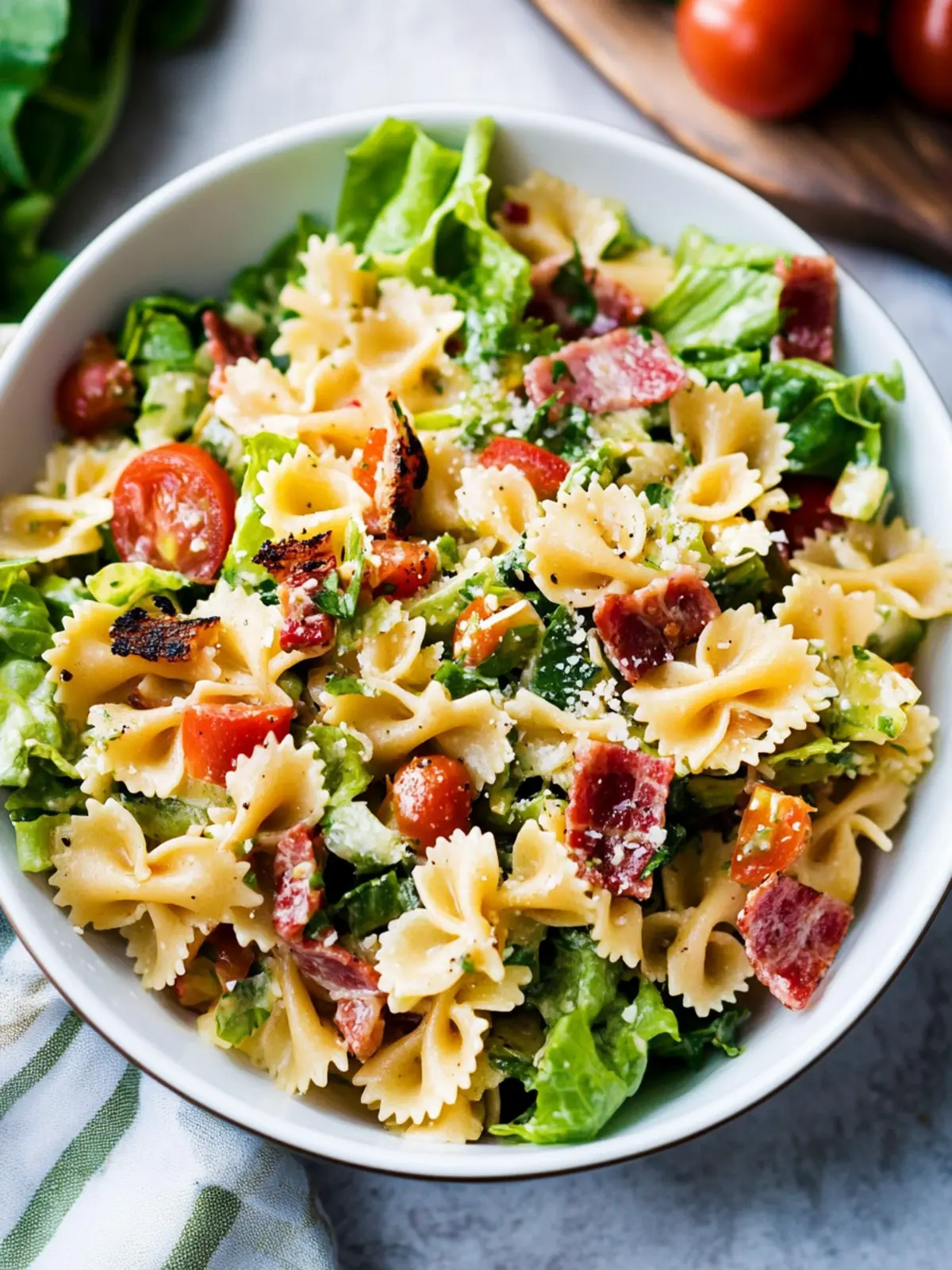 BLT Pasta Salad: A Fresh Twist for Your Summer Picnics 2 BLT Pasta Salad