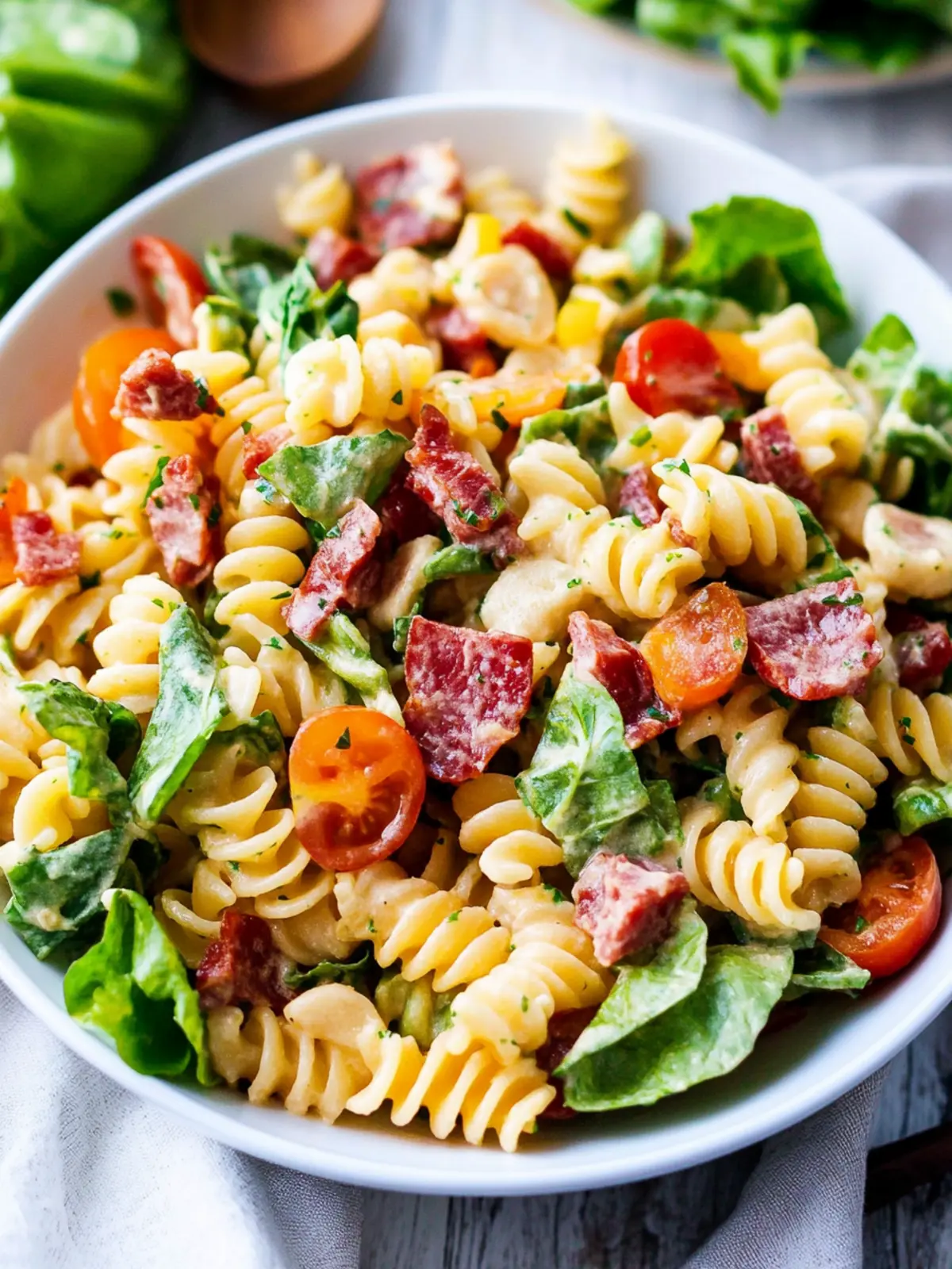 BLT Pasta Salad: A Fresh Twist for Your Summer Picnics 4 BLT Pasta Salad