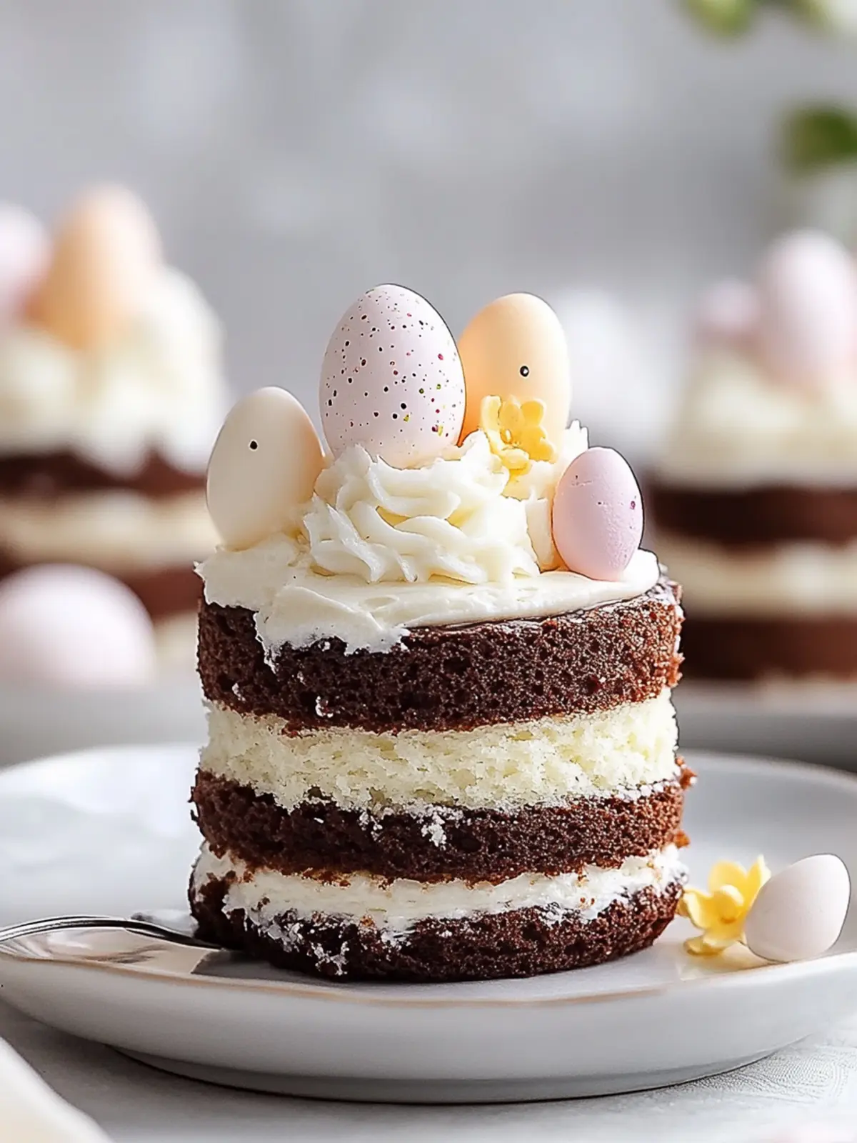 Mini Easter Layer Cakes That Steal the Show This Holiday 4 Mini Easter Layer Cakes