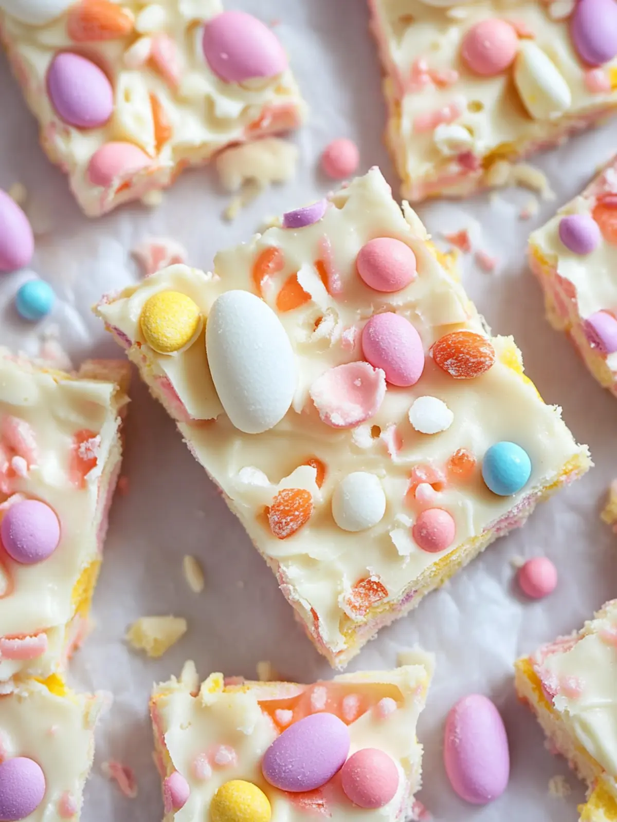Delightful Easy Easter Bunny Bark: No-Bake Spring Fun 2 Easy Easter Bunny Bark