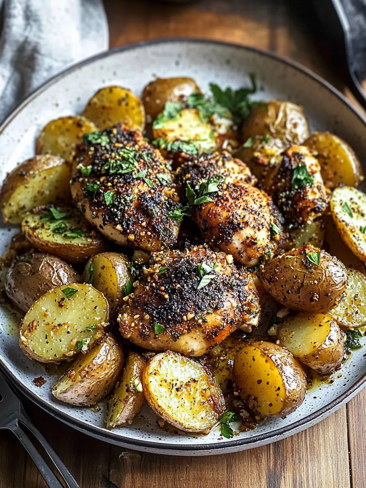 Crispy Za’atar Potatoes with Chicken for Flavor-Packed Nights 5 Crispy Za’atar Potatoes with Chicken