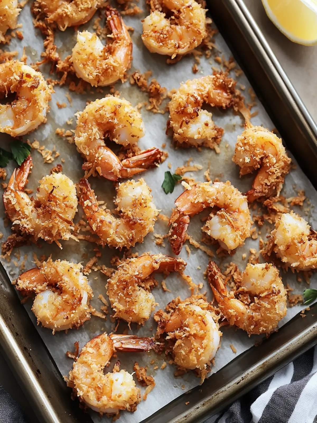 Crispy Sheet Pan Coconut Shrimp in Just 30 Minutes 2 Sheet Pan Coconut Shrimp