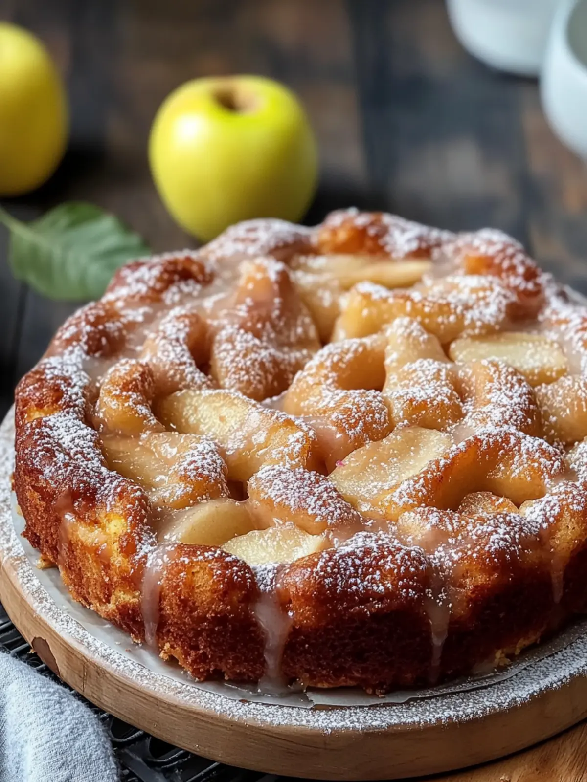 Irresistible Sweet Apple Fritter Cake for Cozy Fall Evenings 5 Sweet Apple Fritter Cake