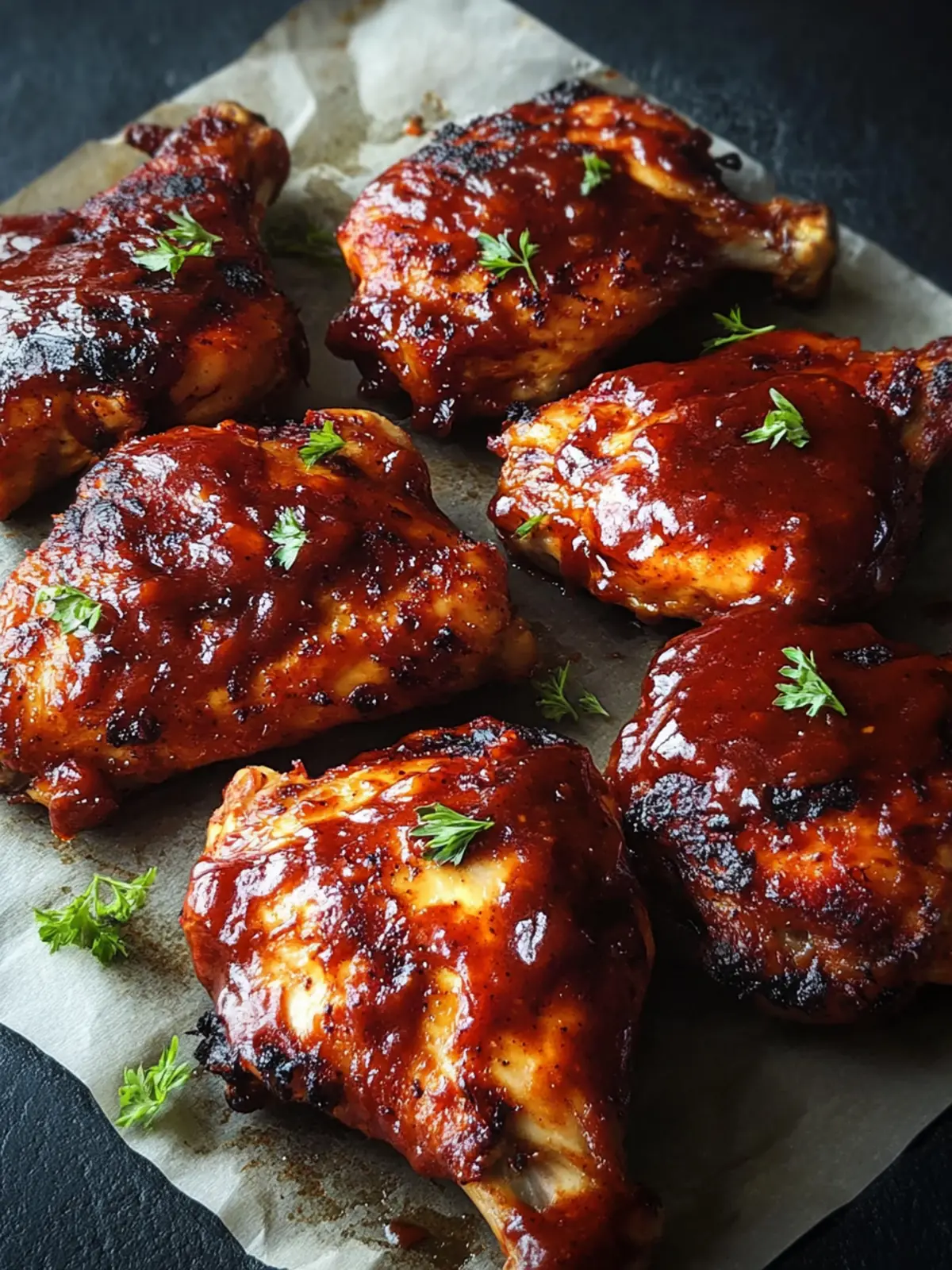 Savory Oven Roasted BBQ Chicken - Family Favorite Delight 3 Oven Roasted BBQ Chicken