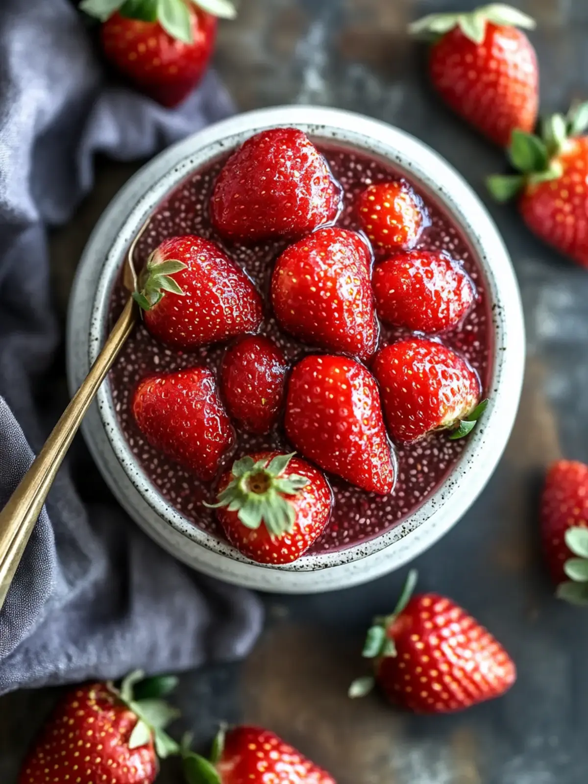 Homemade Strawberry Chia Jam: Quick, Healthy, and Delicious 3 Strawberry Chia Jam