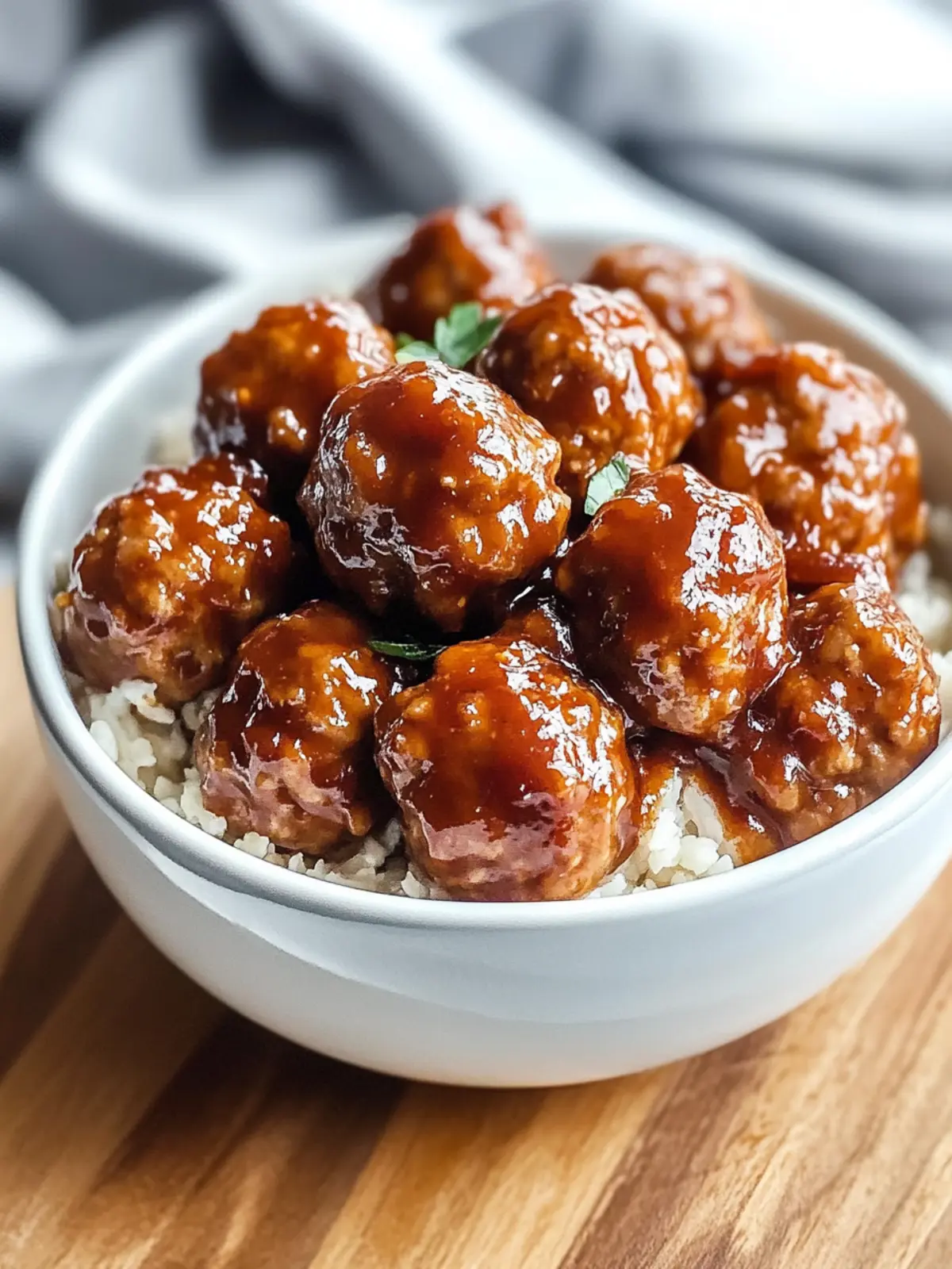 Sweet Chili Meatballs Crockpot