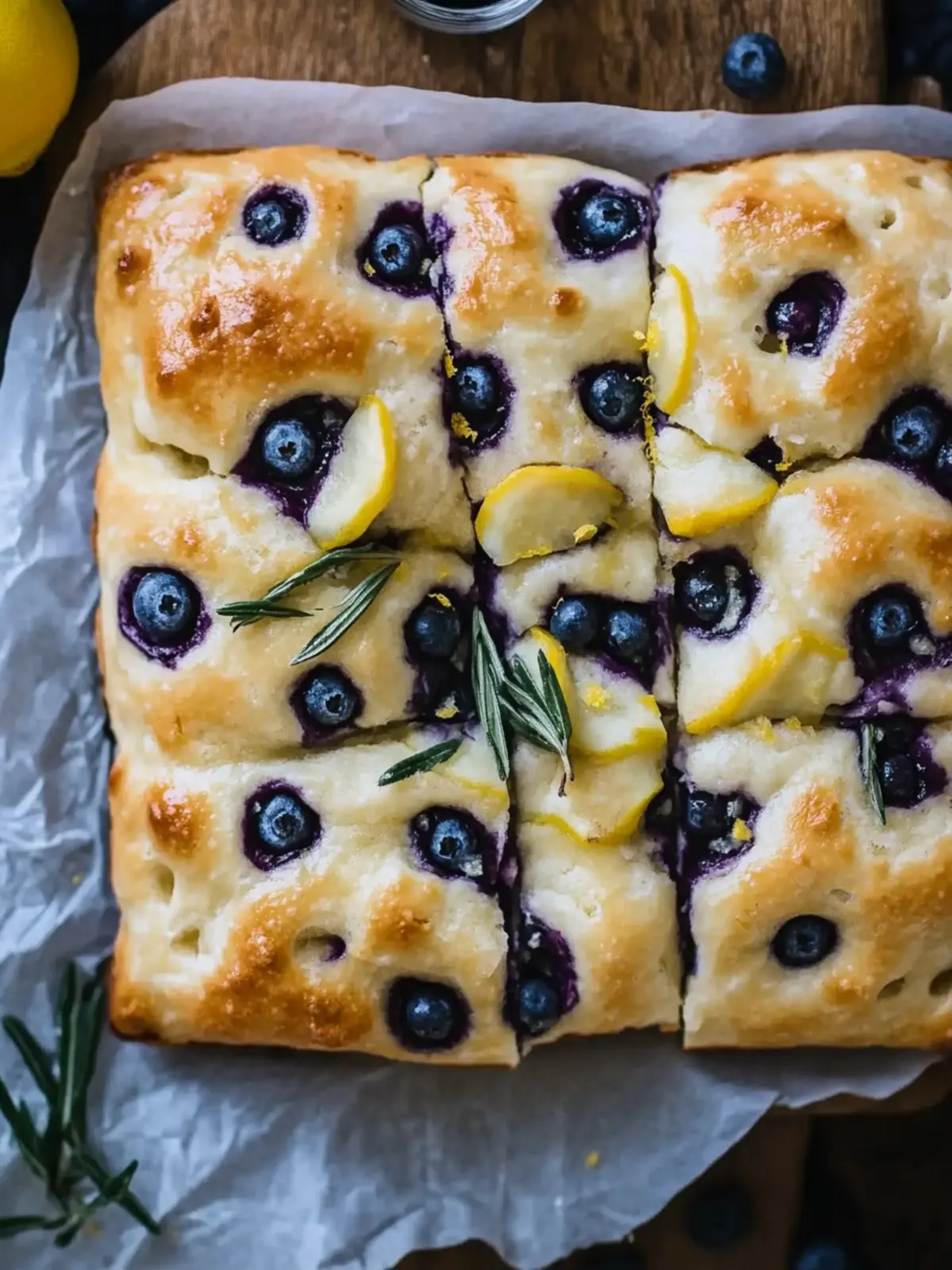 Lemon Blueberry Focaccia Bread That’ll Brighten Your Day 3 Lemon Blueberry Focaccia Bread