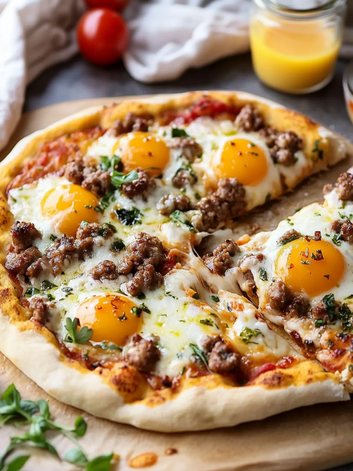 Sausage Breakfast Pizza: Your Ultimate Weekend Indulgence 4 sausage breakfast pizza