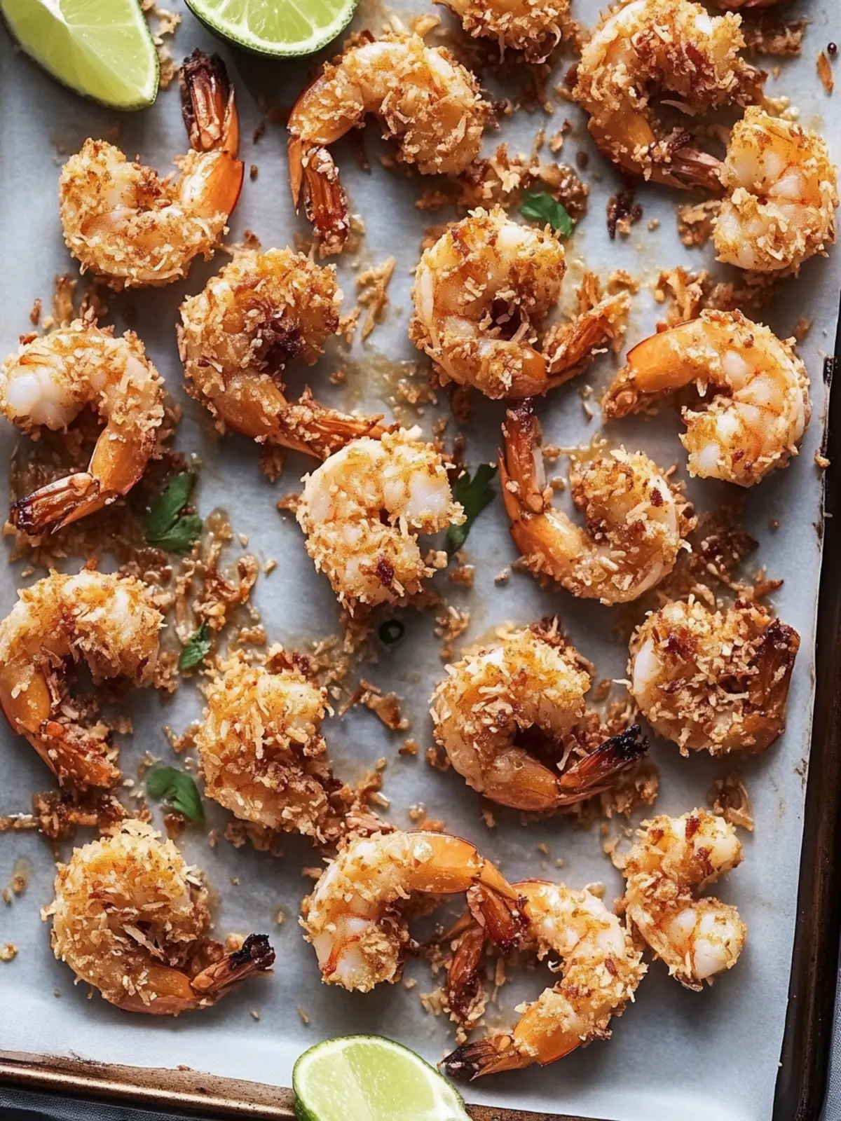 Crispy Sheet Pan Coconut Shrimp in Just 30 Minutes 4 Sheet Pan Coconut Shrimp