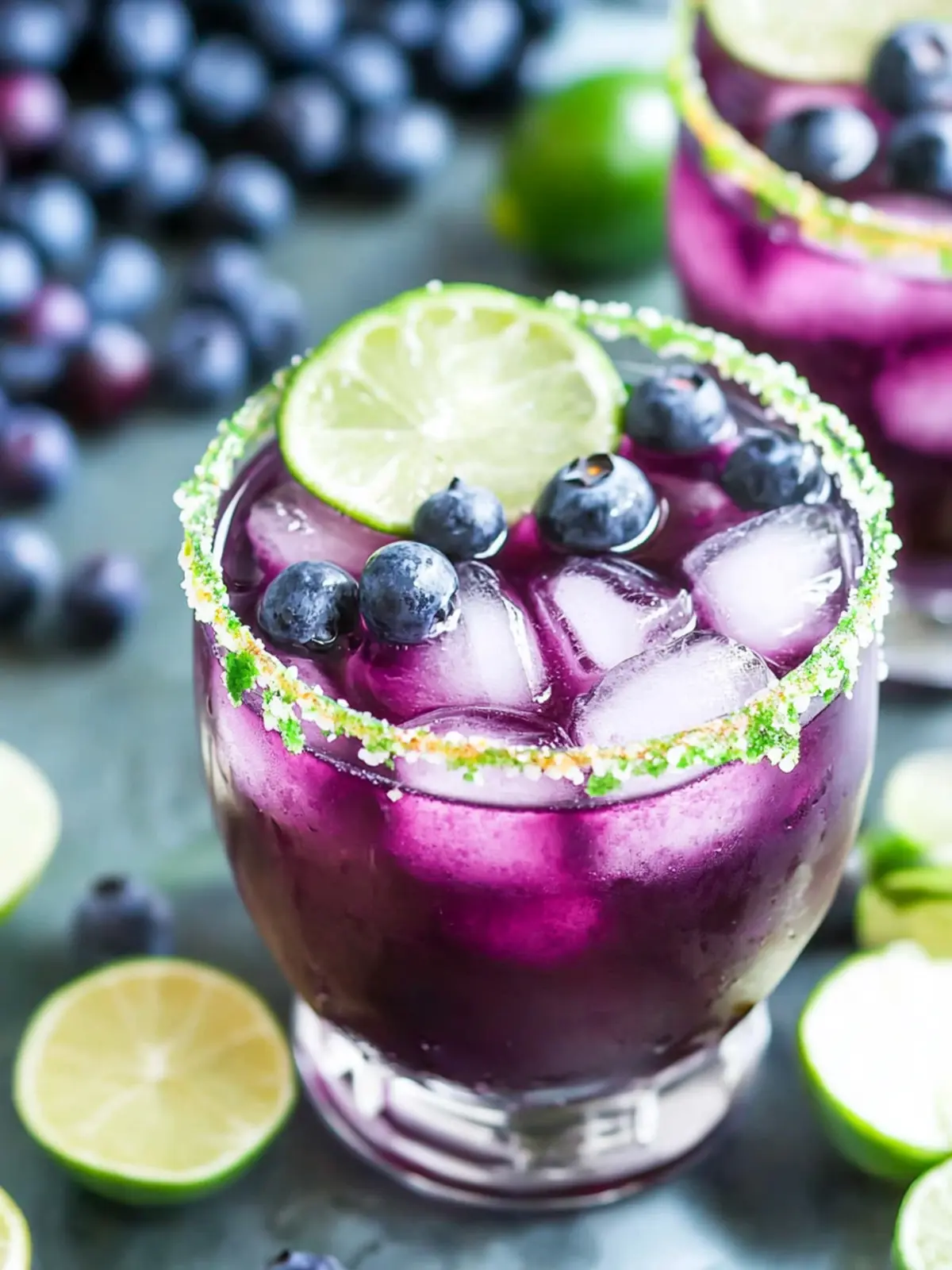 Refreshing Blueberry Margaritas Perfect for Your Next Chill Night 2 Blueberry Margaritas