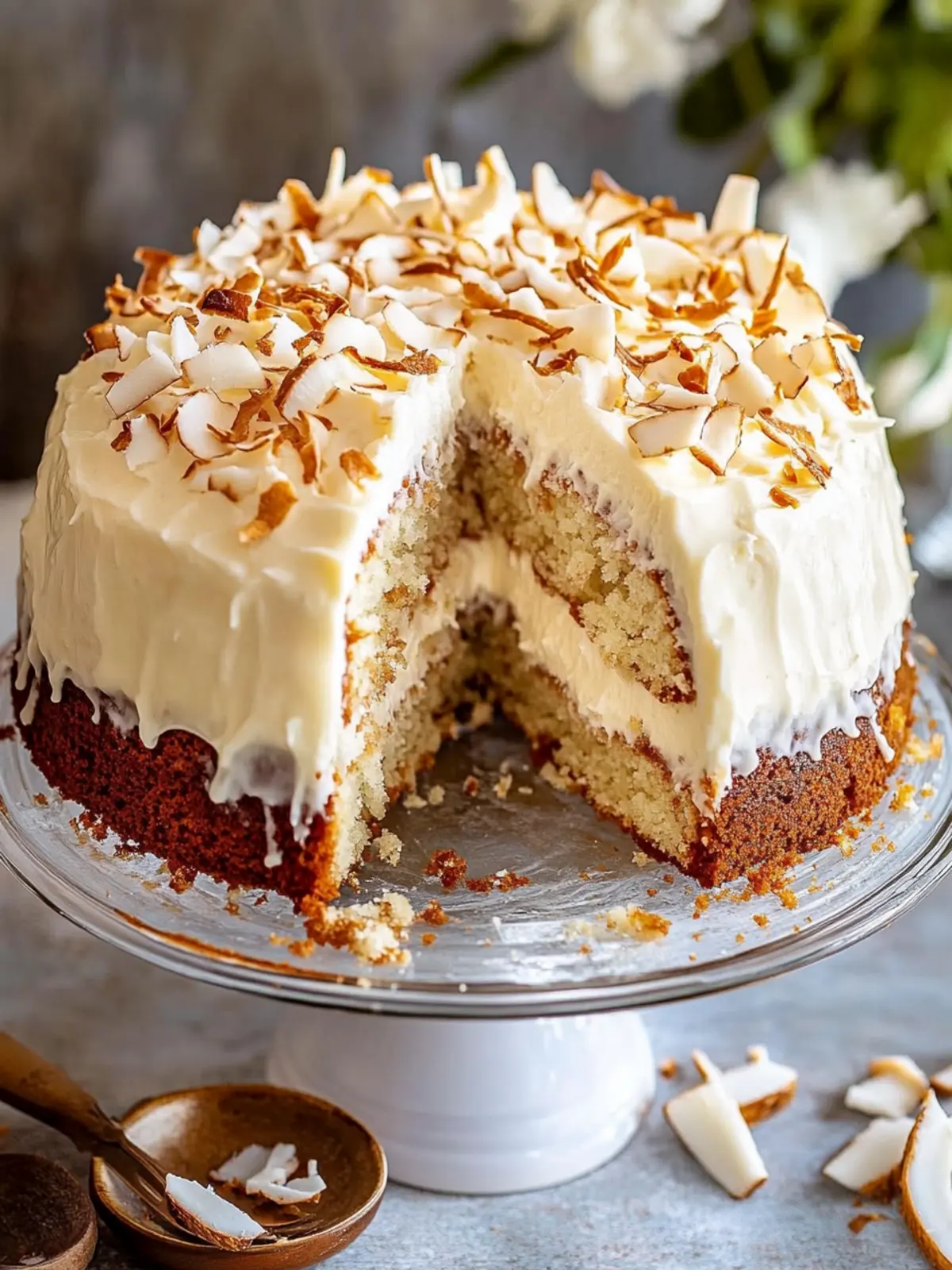 Coconut Hummingbird Cake
