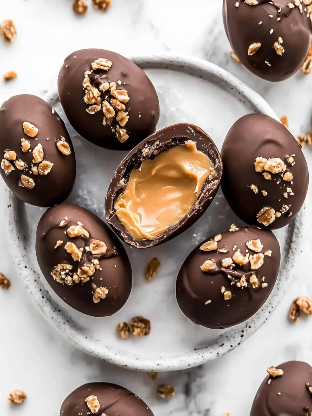 Decadent Healthy Reese’s Peanut Butter Eggs You’ll Love! 3 Healthy Reese’s Peanut Butter Eggs