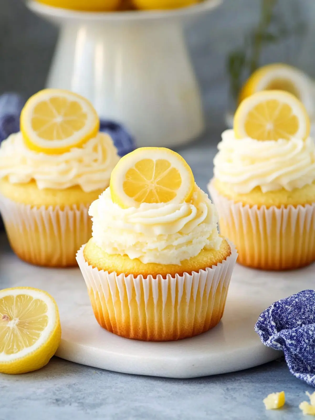 Delightful Lemon Stuffed Cupcakes for Spring Celebrations 4 Lemon Stuffed Cupcakes