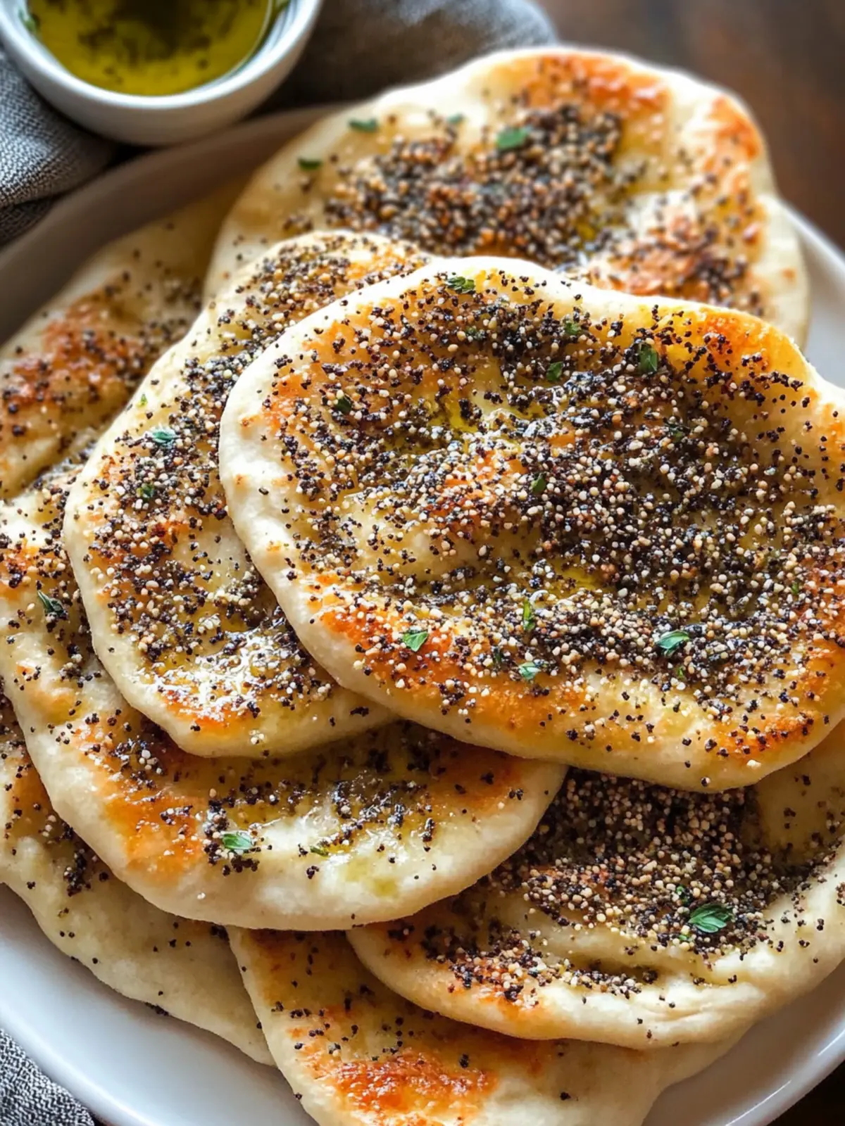 Heavenly Za’atar Flatbread with Olive Oil for Cozy Mornings 3 Za’atar Flatbread with Olive Oil