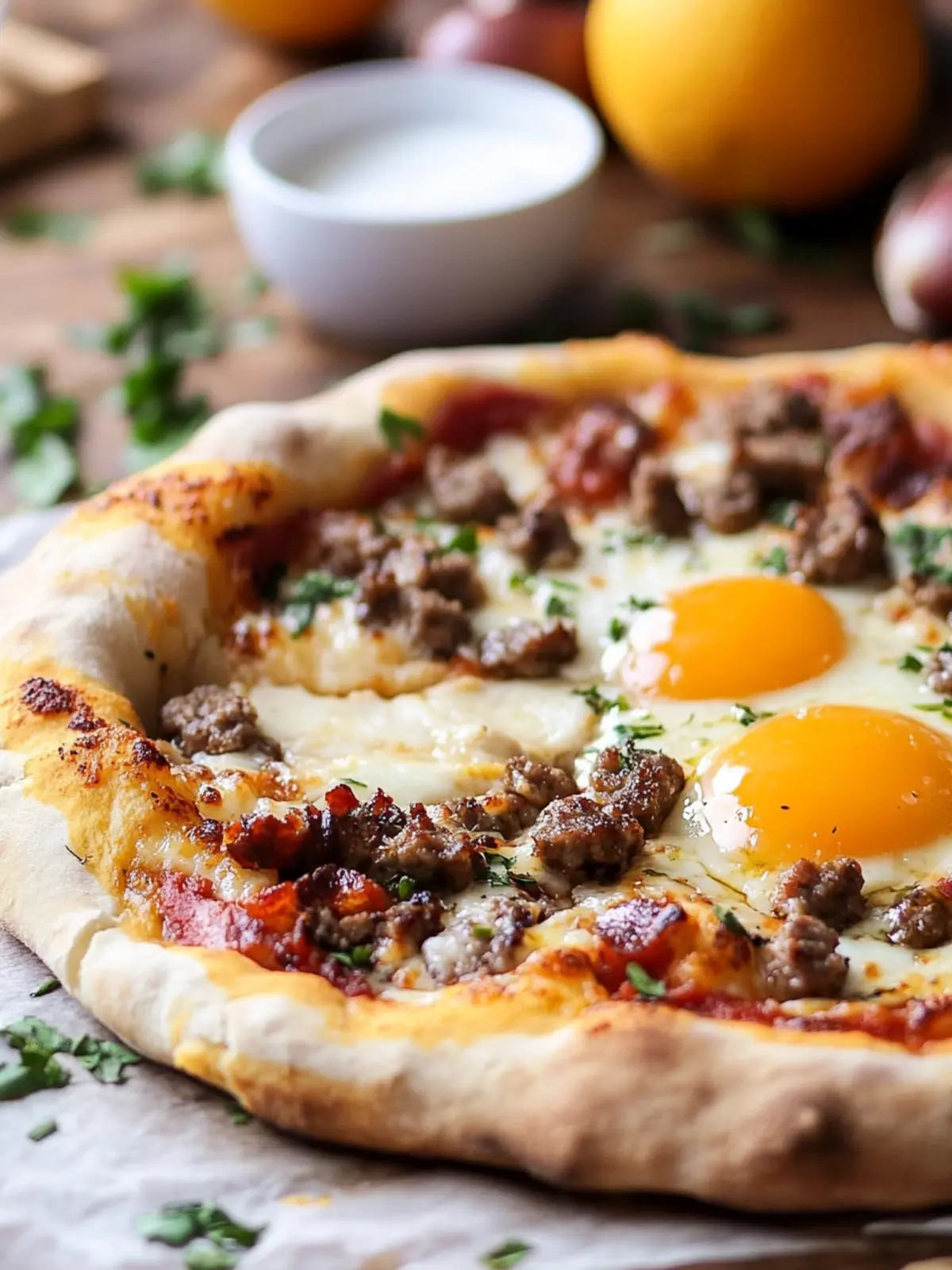 Sausage Breakfast Pizza: Your Ultimate Weekend Indulgence 2 sausage breakfast pizza