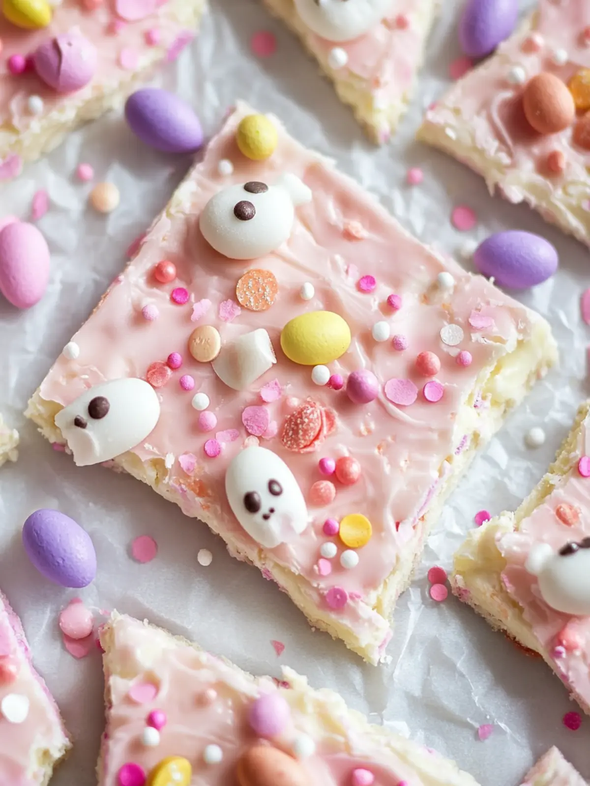 Delightful Easy Easter Bunny Bark: No-Bake Spring Fun 4 Easy Easter Bunny Bark