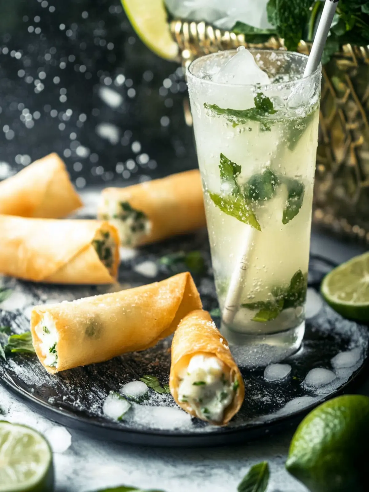 Crispy Cheese Rolls: Irresistibly Cheesy Turkish Treats 3 Crispy Cheese Rolls