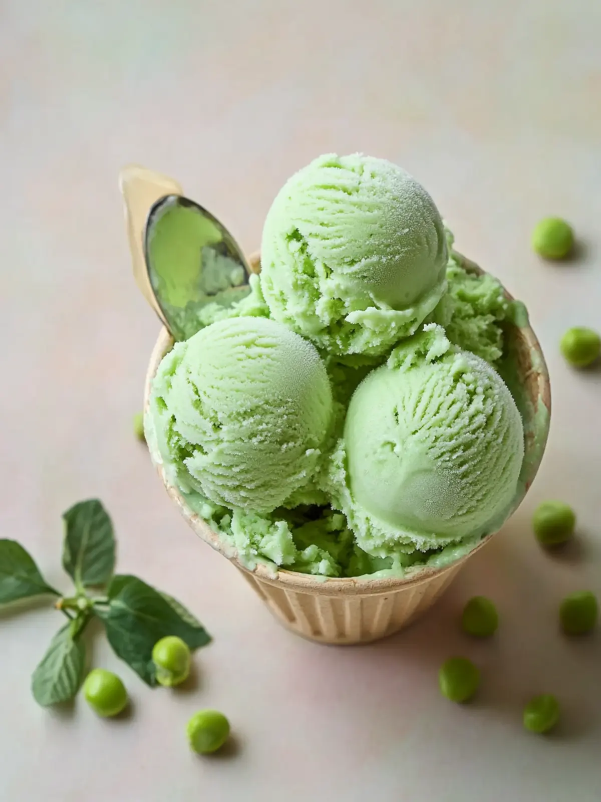 Creamy Sweet Pea Ice Cream – A Bold Dessert Adventure 2 Sweet Pea Ice Cream